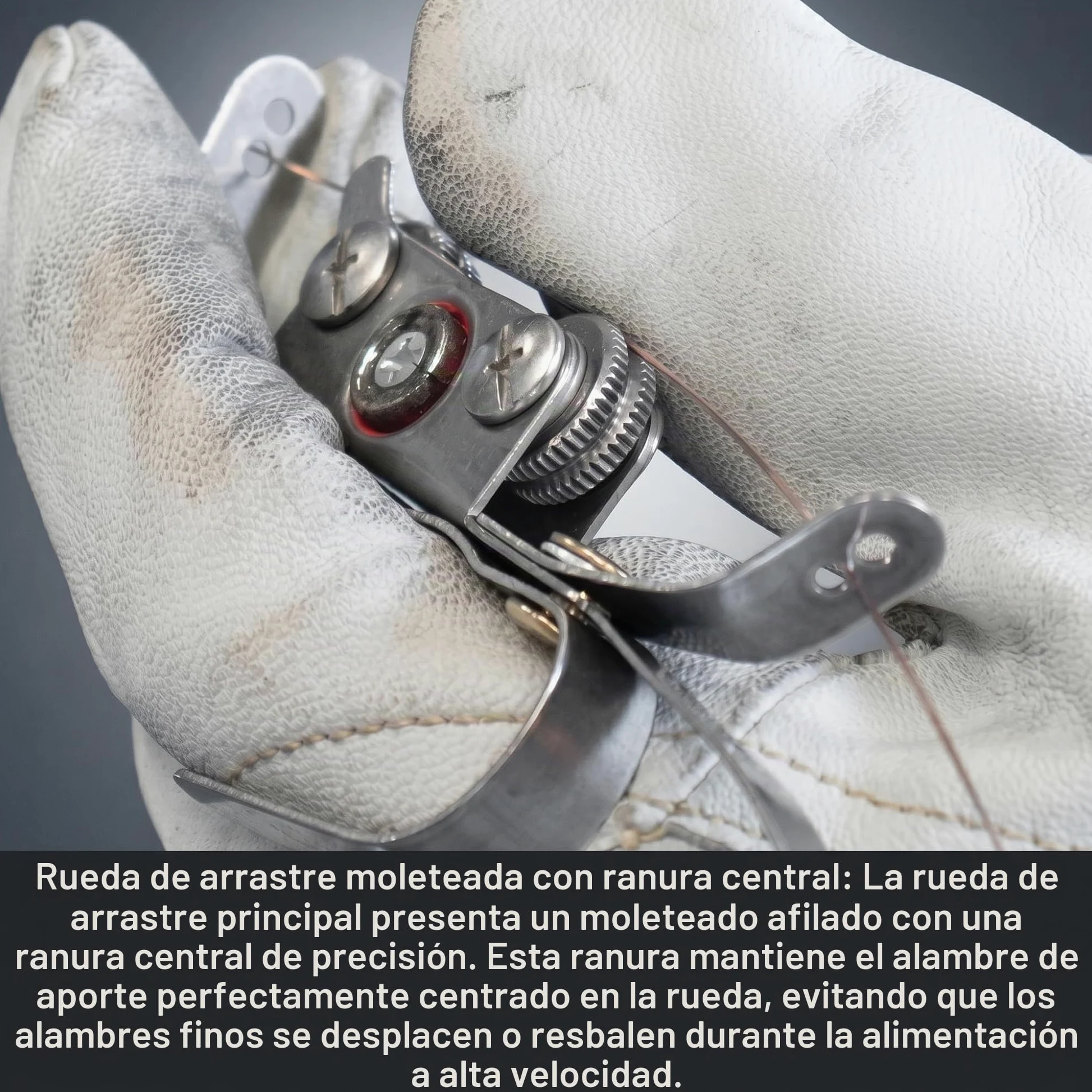 Alimentador TIG, Peso Ligero TIG Alimentador de Alambre, 7 "Control de tensión, Magentic Vertical Resting, Rueda de Pulgar moleteada, ATF100, Strong Hand Tools
