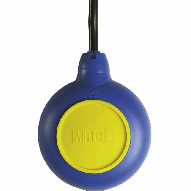 Interruptor de Flotador MAC3 para Bomba Sumergible – Flotador eléctrico 3 m, regulador de Nivel de Agua para depósitos, pozos, cisternas – Fabricado en Italia