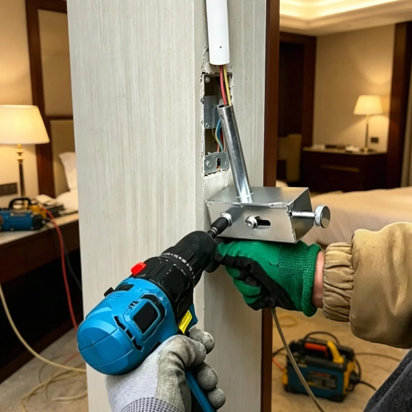 Herramientas pasacables Con guía pasacables de 15 metros de alta | Dispositivo para pasar cables eléctricos Para Electricistas Fontaneros Técnicos Ingenieros Obras Construcción E Insta