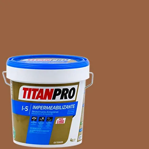 Revestimiento antigoteras I5 Titan Pro - 4 L, Rojo Teja