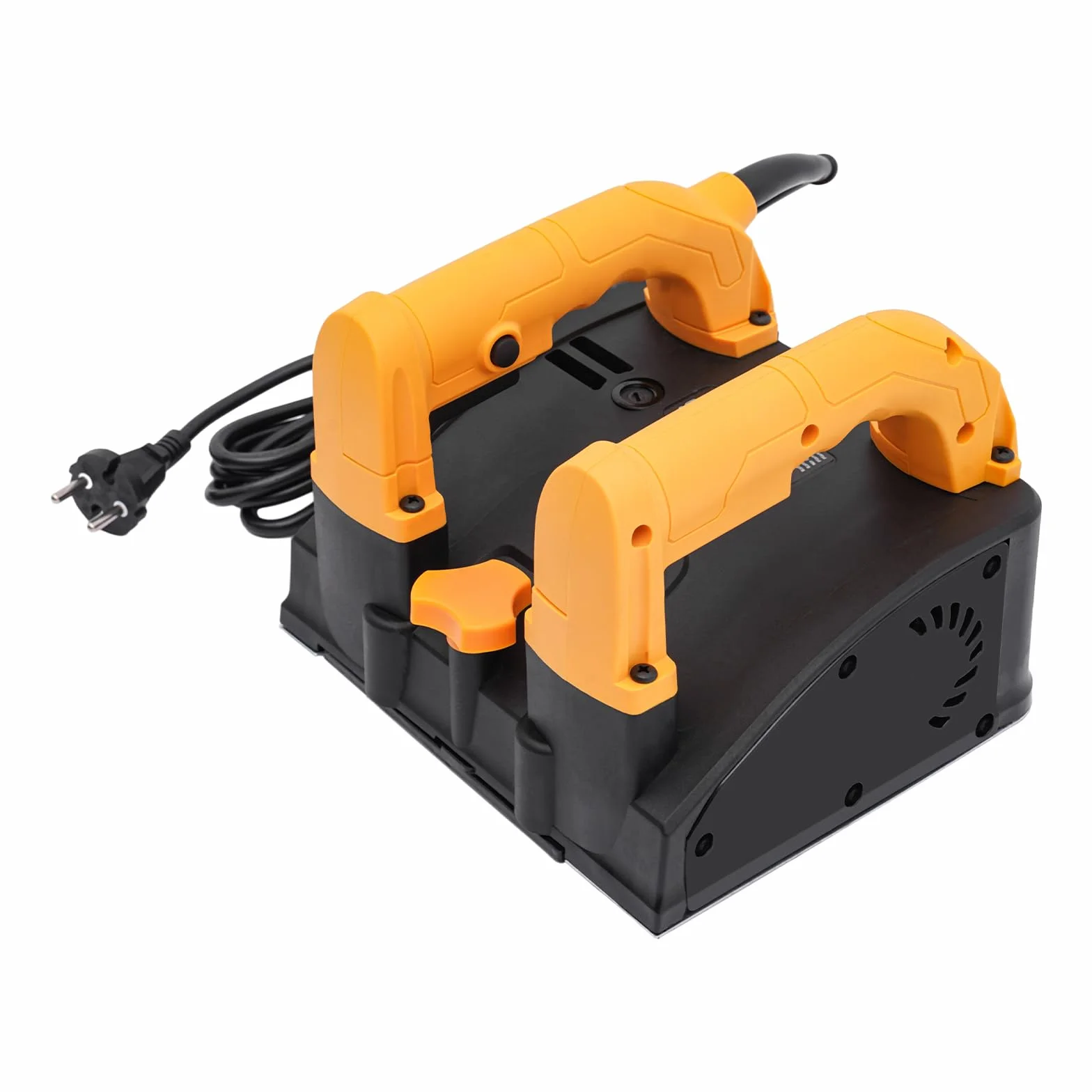 Cepilladora Eléctrica de Pared Eléctrica, 1200W, Cepilladora Eléctrica Portátil, Profundidad de Cepillado 1-4 mm, Ancho 15 cm, Pala Hormigón, Rascador de Pared Fresadora de Limpieza,