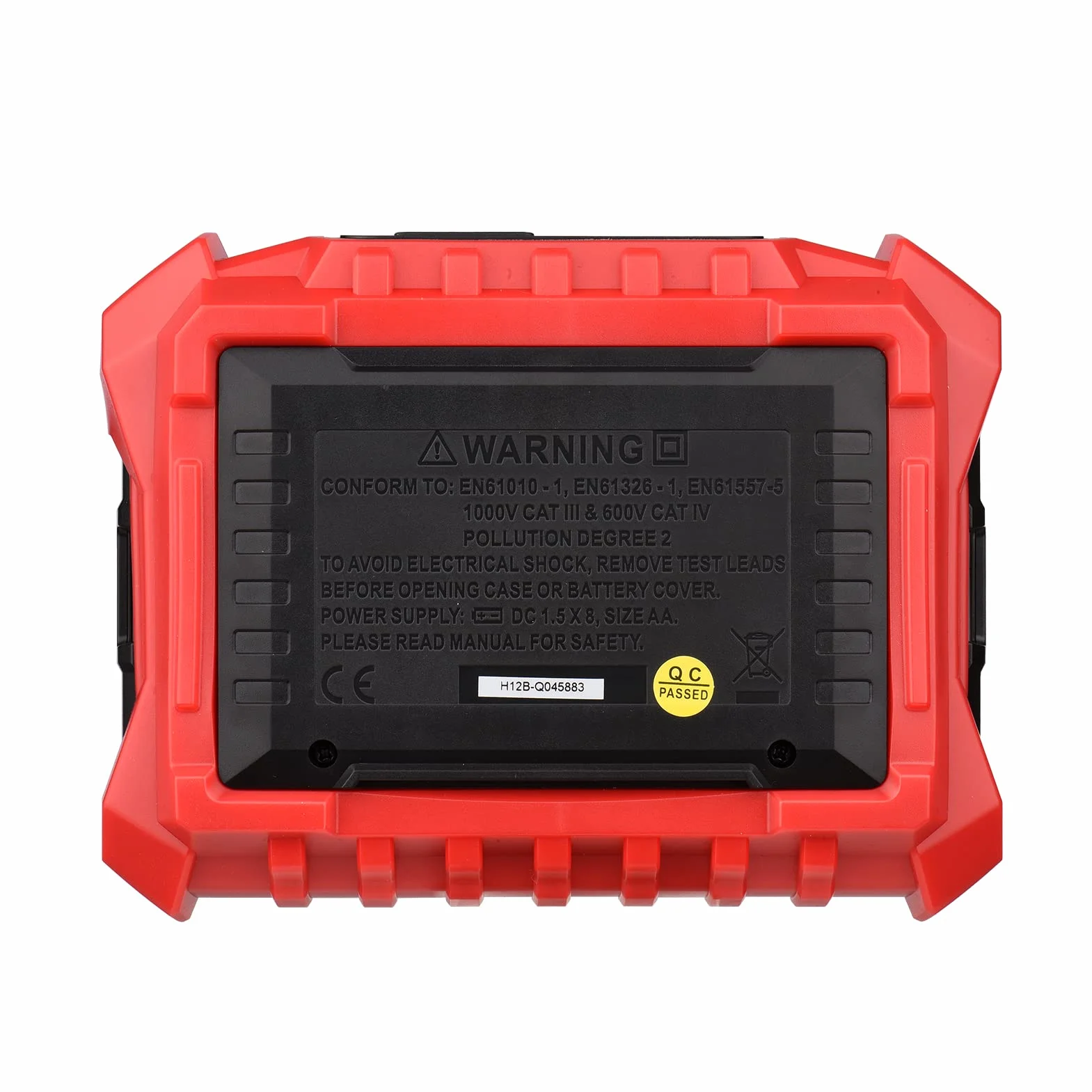 Irfora HT5910 Medidor de Resistencia Digital LCD 4,7 Pulgadas Probador de Interfaz a Tierra RCD Bucle 1000 Almacenamiento Datos Megohmímetro Voltímetro Retroiluminación