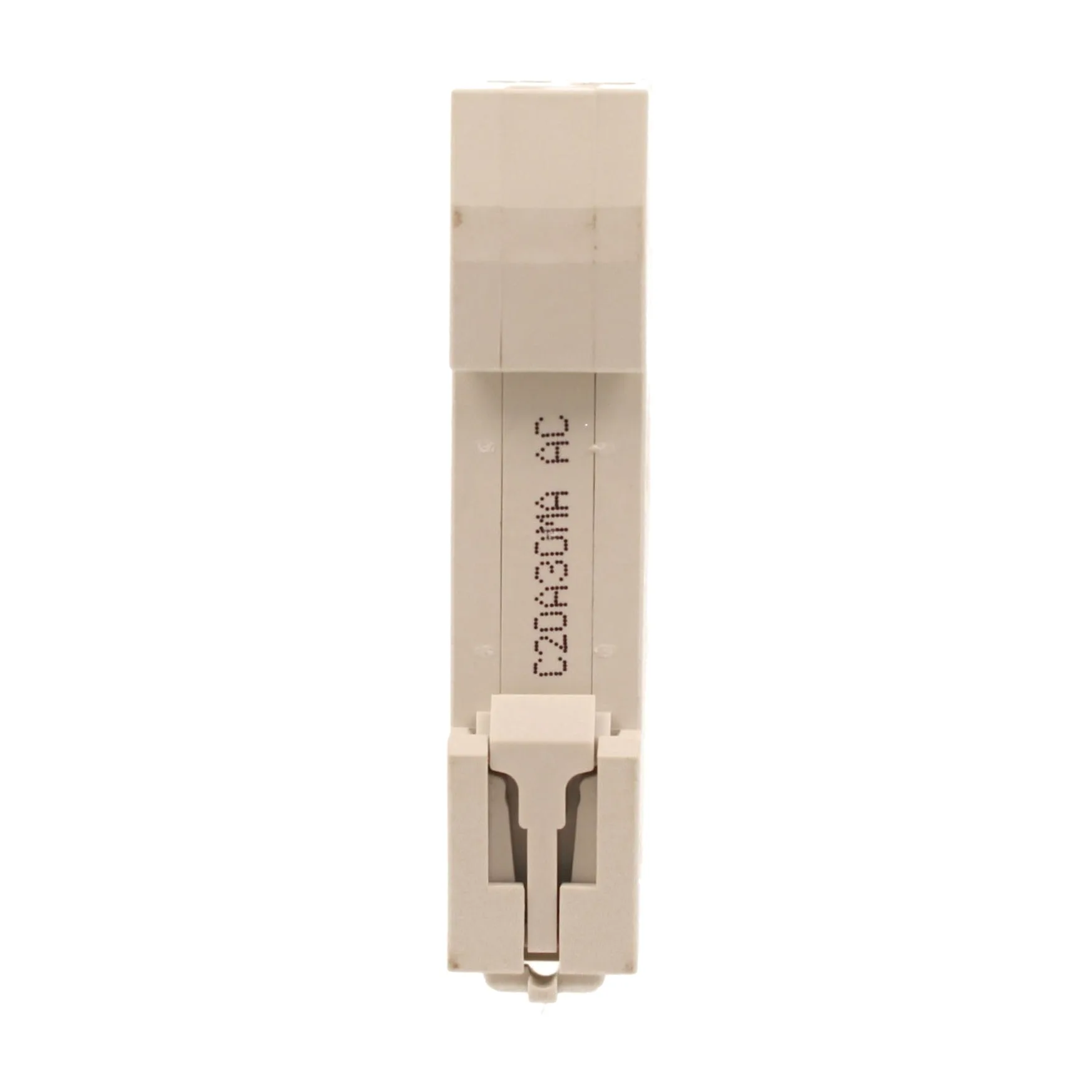 Interruptor magnetotérmico diferencial, 1P+N Tipo AC Curva C 220V, Ocupa 1 módulo DIN, RCBO 1P+N 6kA 30mA C20 20A