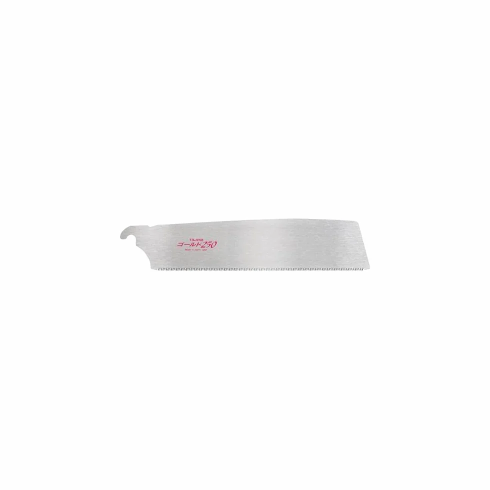 Tajima 4781050 Hoja de sierra de tracción rápida japonesa de 250 mm, negra, 250 mm