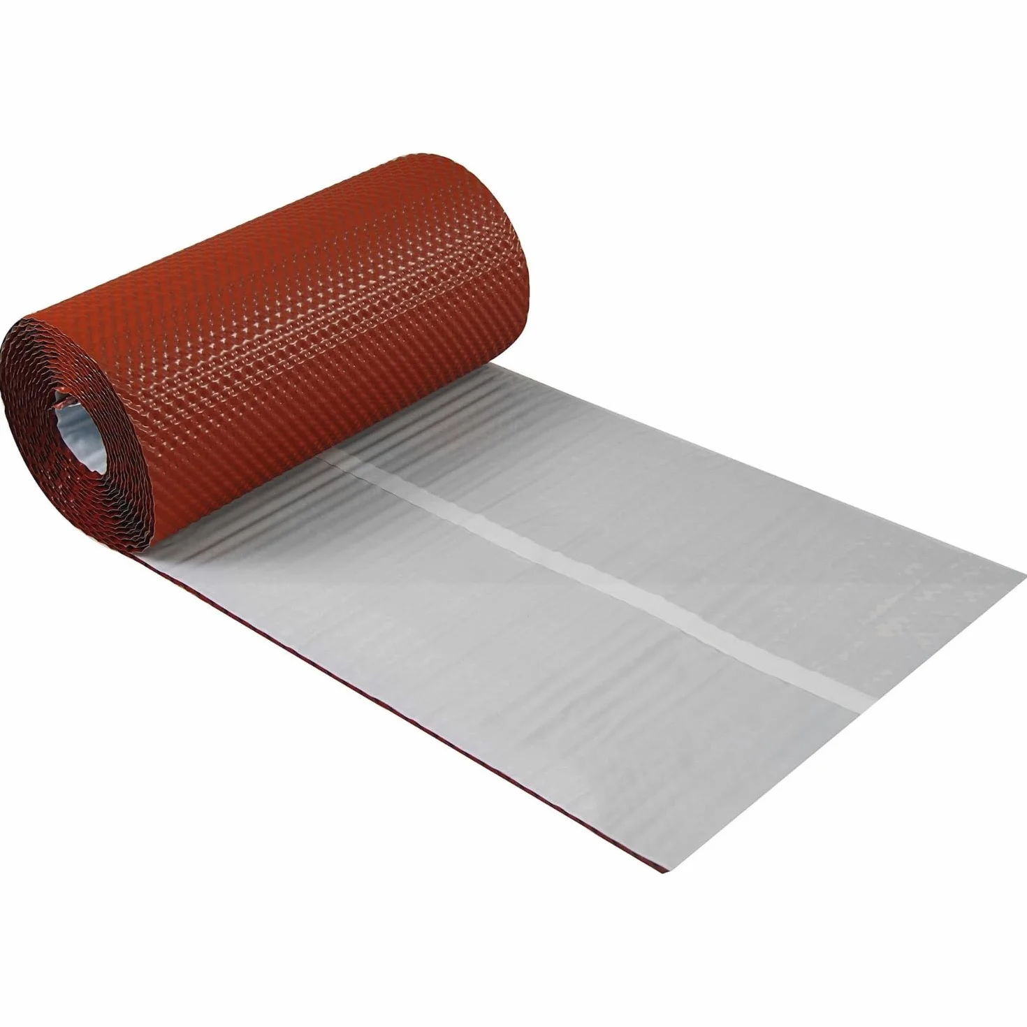 Banda de Sellado de Tejado Butilo Aluminio 3D Naranja – Autoadhesiva, Resistente UV, Chimeneas Rojo