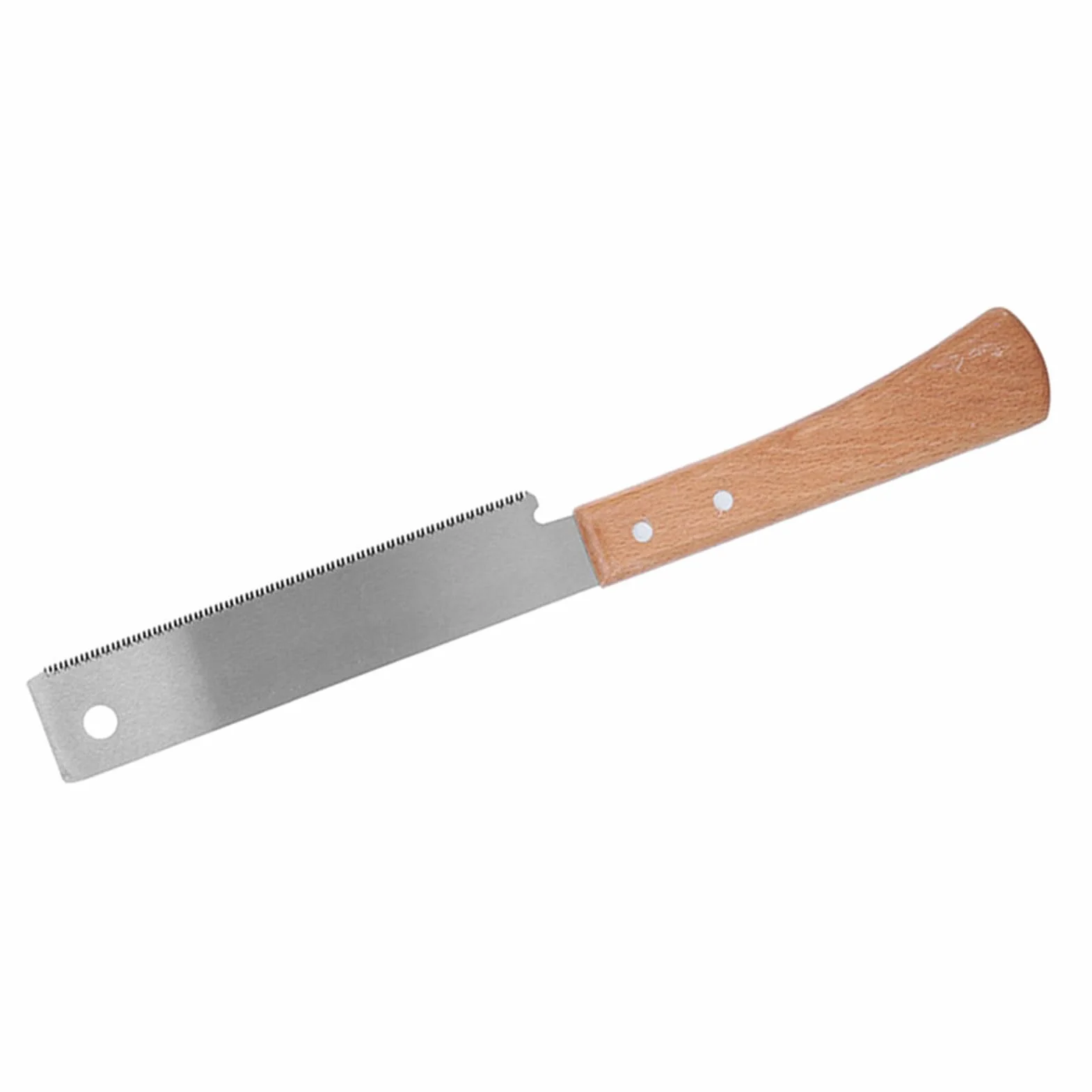 FTVOGUE Sierra de Mano Pequeña con de Madera, Herramienta de Corte Al Ras de 12 Pulgadas, Acero con Alto Contenido de Carbono SK5 para Carpintería Fina, Poda de Jardín y Proyectos de