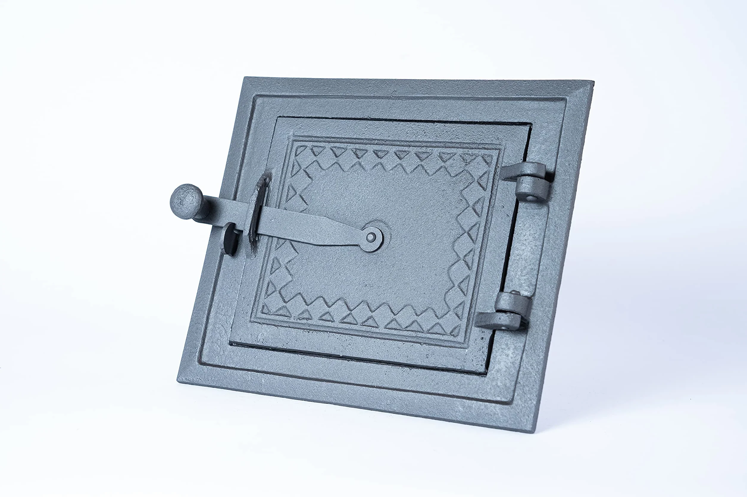 Euro Sezam puerta de horno de hierro fundido grafito 255x215 mm DZ057 con cerradura