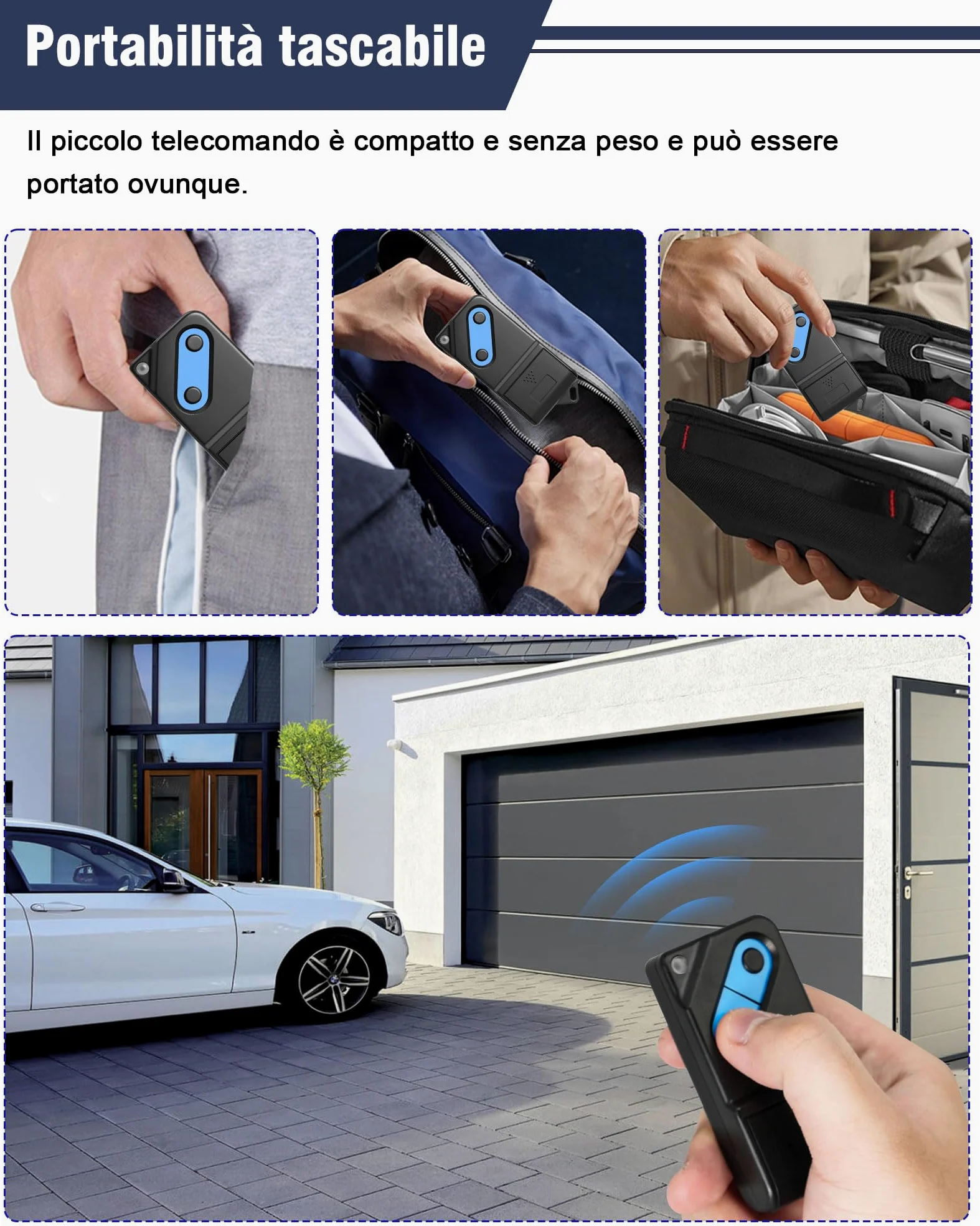 RUIZHI Mando a distancia para TM2 433 DS (2 canales, 433 MHz, 2 unidades)