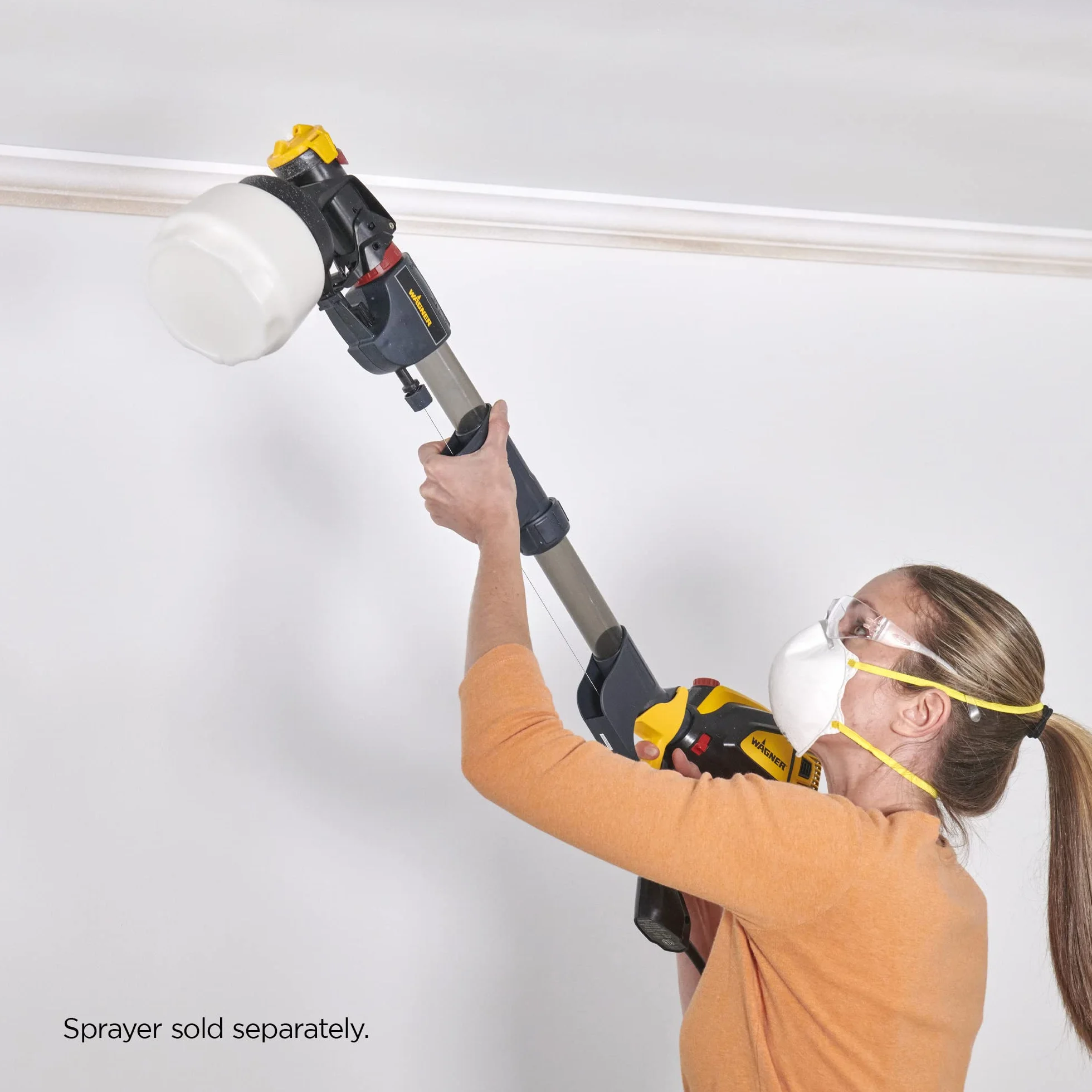 WAGNER extensión del asa Extension para un Mayor Alcance 60 cm, Accesorio para Sistemas de pulverización de Pintura