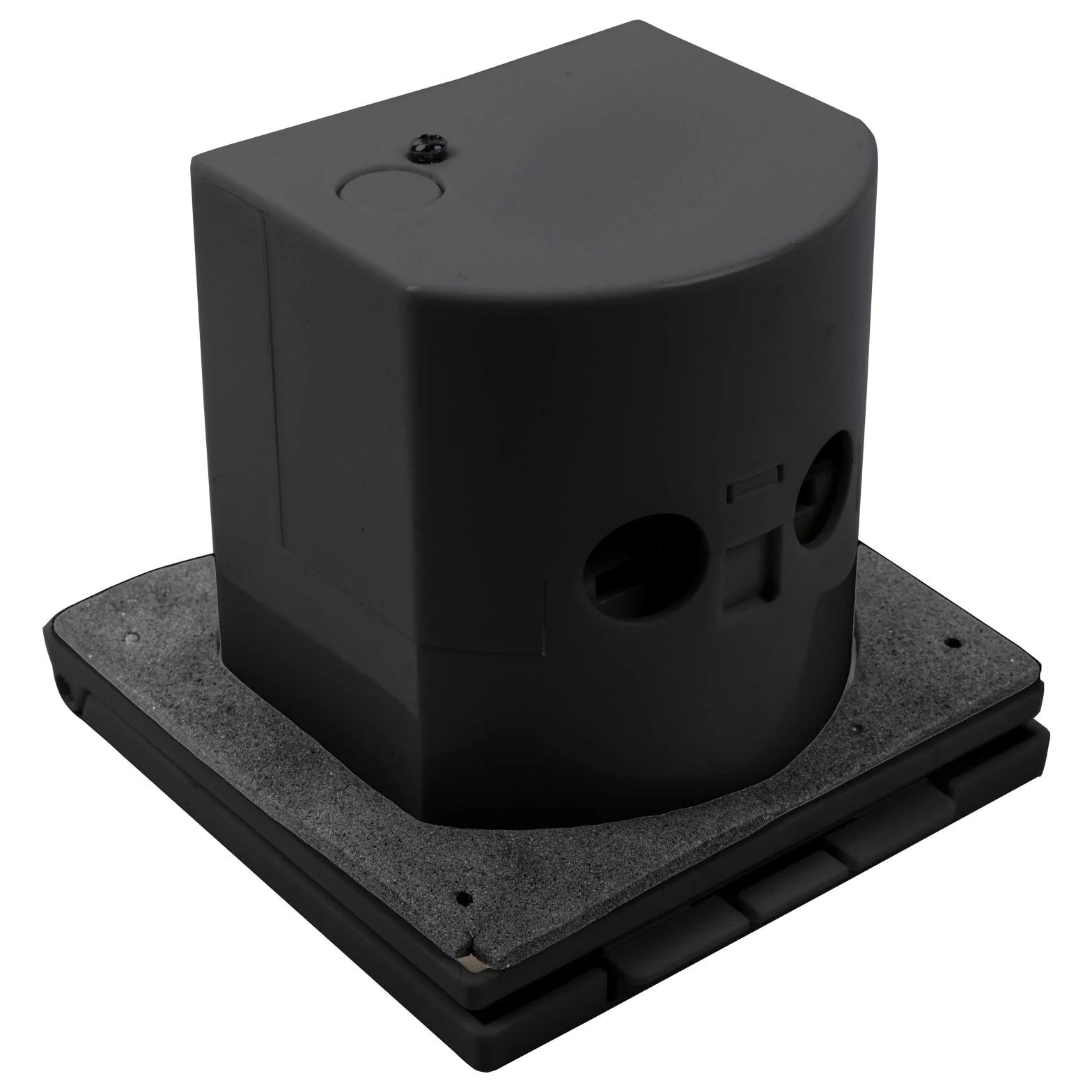 Ha ba - CEE enchufe de exterior negro contra salpicaduras de agua, 200 – 240 V, 16 A, 3 pines IP44