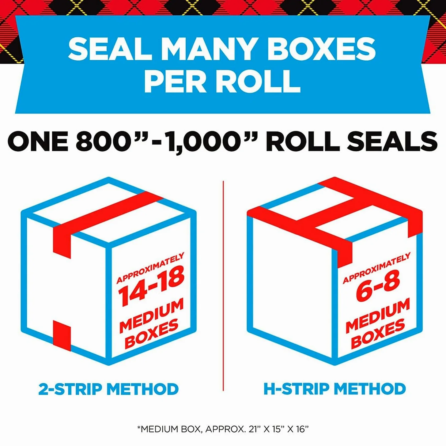 Scotch – 3850 resistente cinta de embalaje