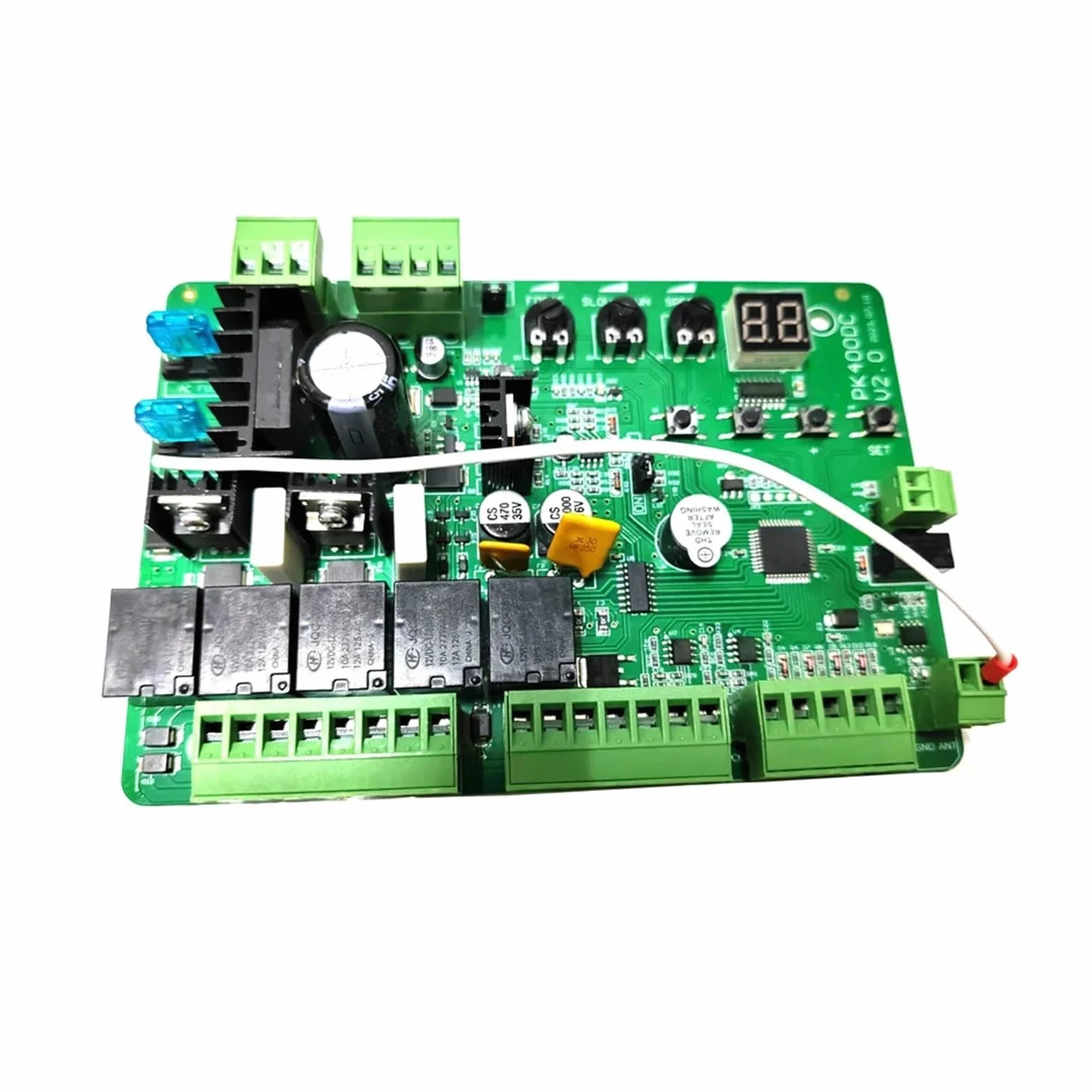 Placa de control for abridor de puerta batiente con motor de 24 V CC, placa de control, placa de circuito impreso de repuesto, placa de control for abridores de puerta automáticos eléctricos para fábr