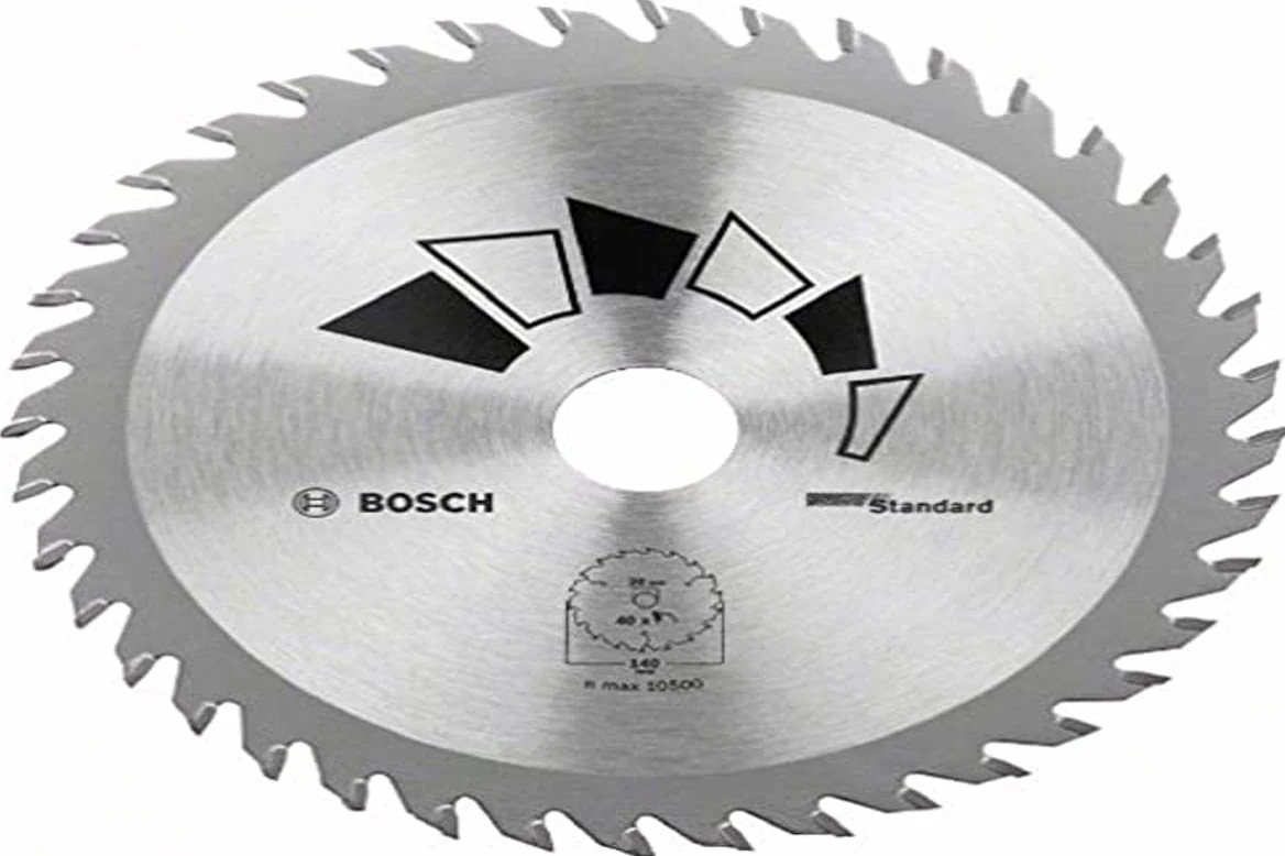 Bosch 1x Hoja de Sierra Circular Standard (para Madera, Ø 130 x 2.2/1.5 x 20/16 mm, 40 Dientes, ATB, con 1x Anillo de Reducción 16 mm, Accesorios Sierras Circulares)