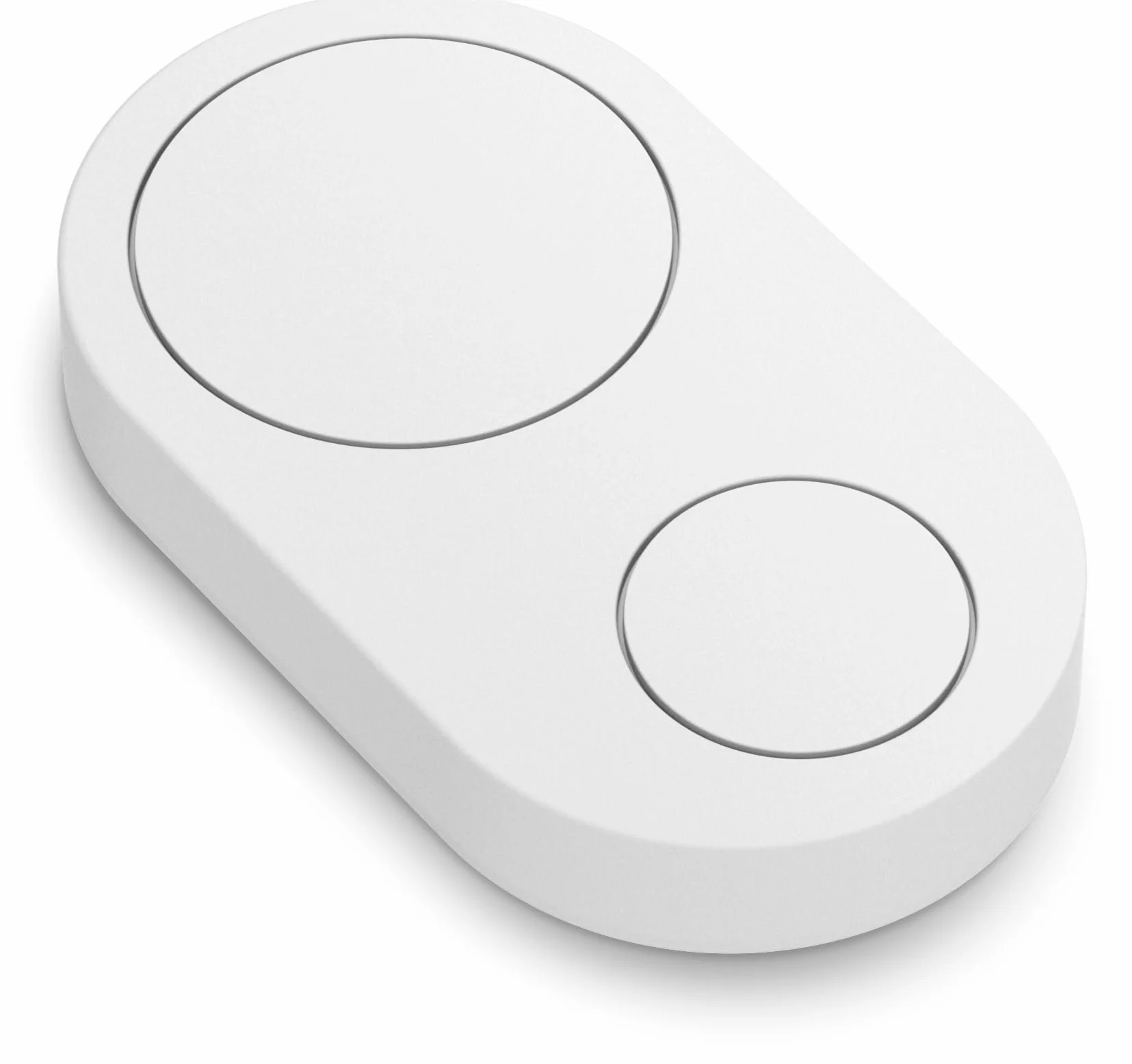 Flic Duo Controlador inteligente para el hogar Matter Alexa SmartThings Sonos Homey blanco