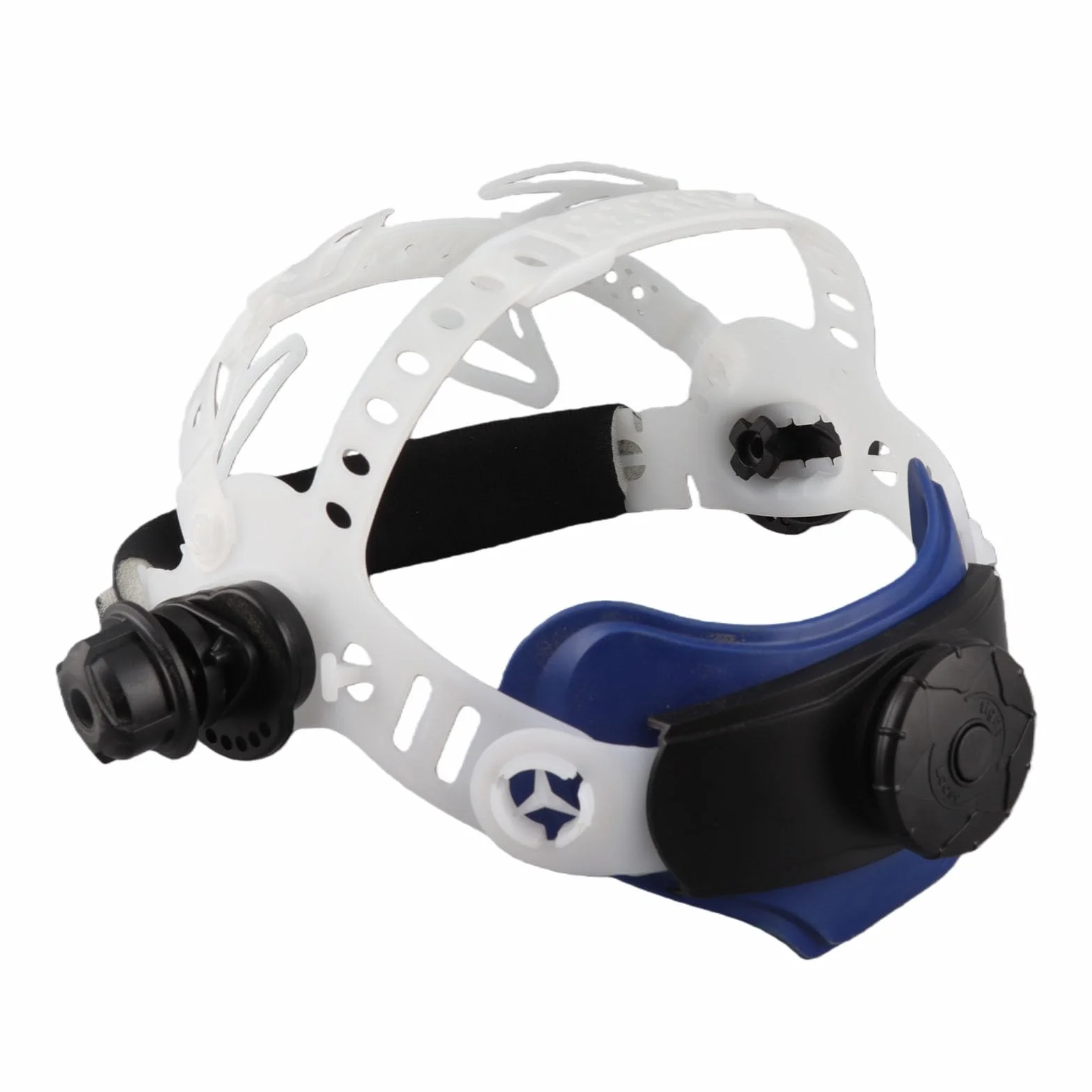 Arnés de Repuesto, máscara para Soldador de Soldadura Diadema Ajustable para Accesorios de Casco de Soldadura con oscurecimiento automático Solar, y Negro(Blanco)