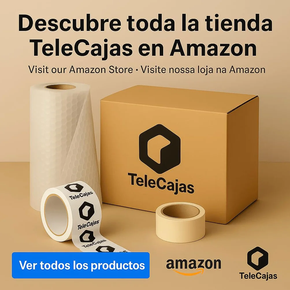 Caja para Bicicleta de Cartón Reforzado Doble Onda 140x25x80 cm con Asas Resistentes