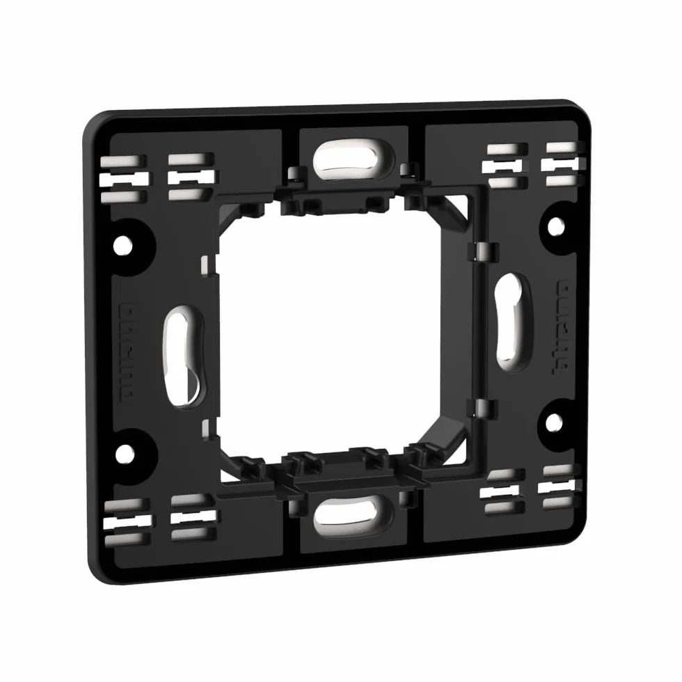 BTICINO MatixGO SJ4702F Soporte 2 módulos fijación con tornillos