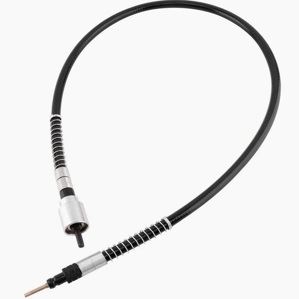 Treki Eje Flexible del Cable de Extensión de Amoladora Eléctrica con Mandril de 0.3-6.5 mm Eje Flexible para Taladro Extensión Accesorios para Herramientas Rotativa