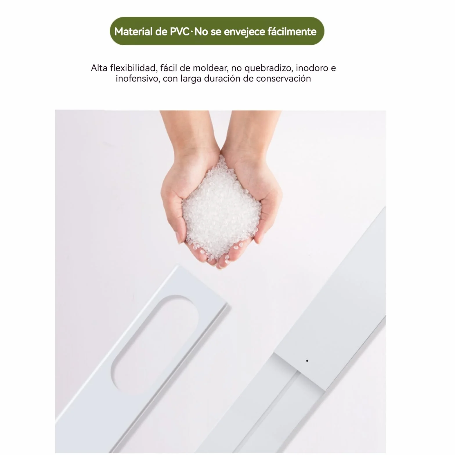 Kit De Ventana De Aire Acondicionado Portátil, Adaptador Ventana Aire Acondicionado, Accesorio De Ventana De Aire Acondicionado,Placa Sellado Ventana Ajustable para Aire Acondicionado Móvil,