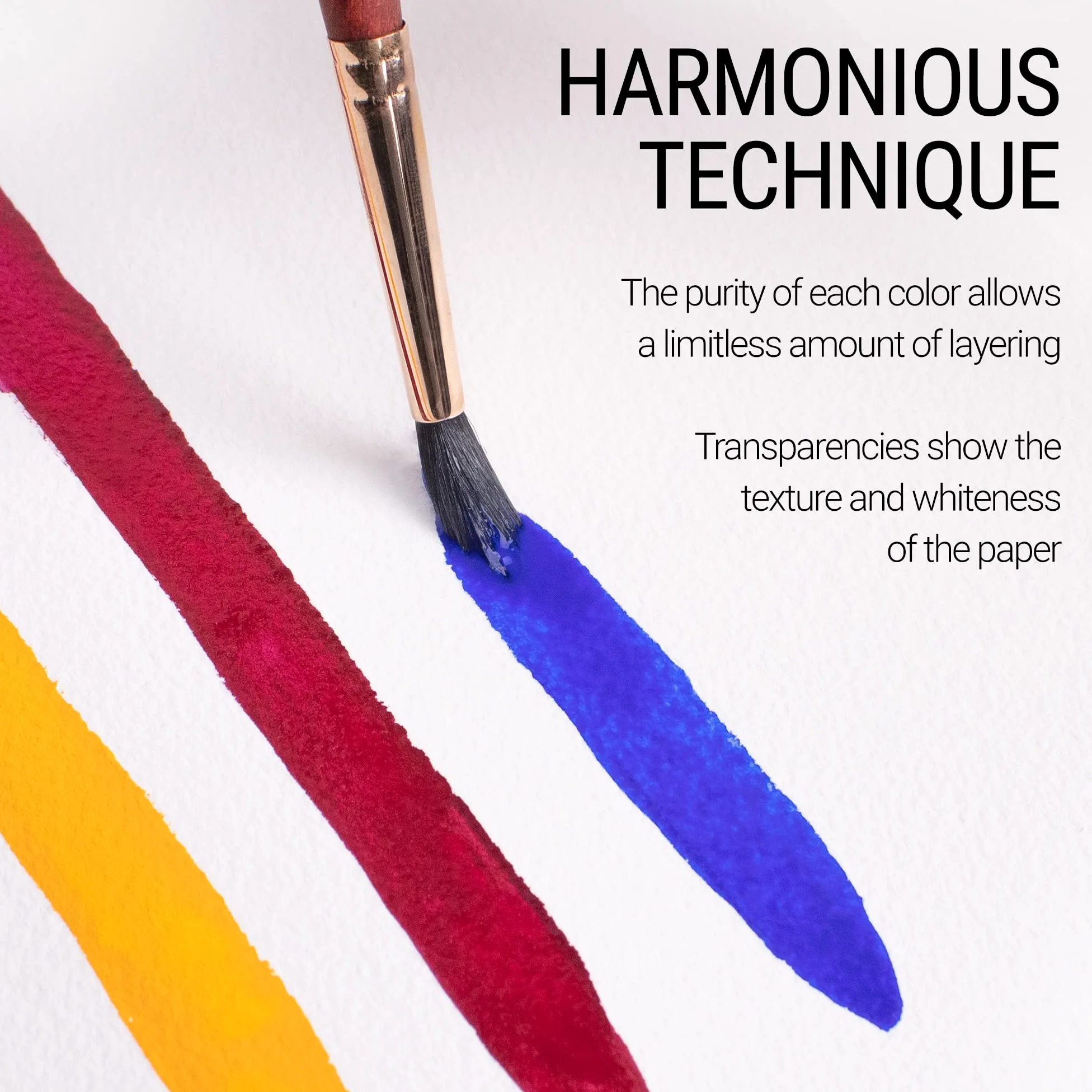 Maimeri Blu, Acuarelas para Bellas Artes, Set de colores variados, 5 uds