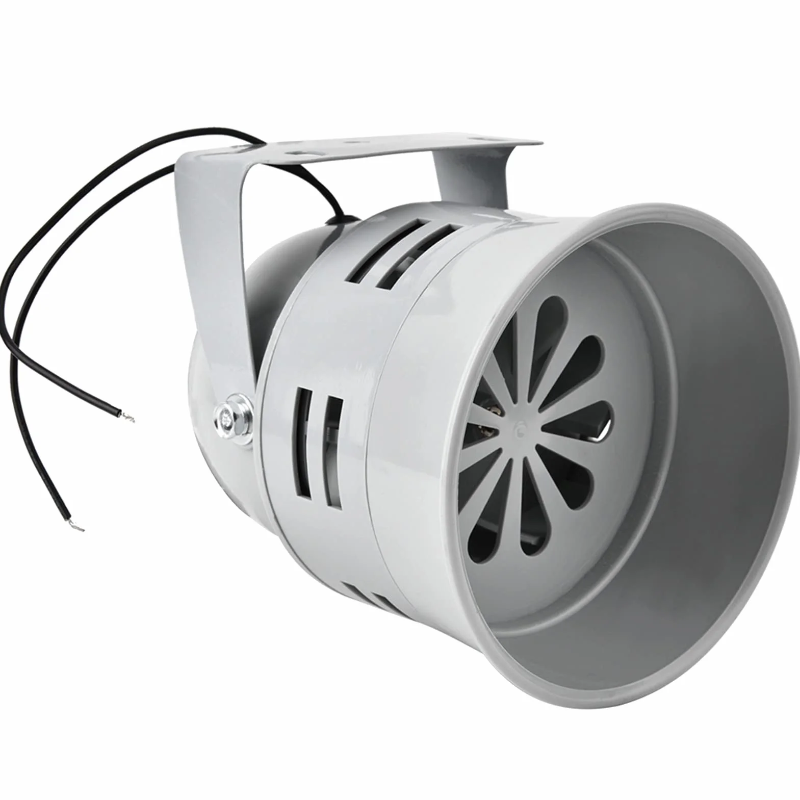 Alarma Industrial Eléctrica 40W 120dB con Motor de Imán Permanente de Cobre Puro, Bocina para Prevención de Incendios en Vehículos de Transporte de Fábrica (AC 230V)