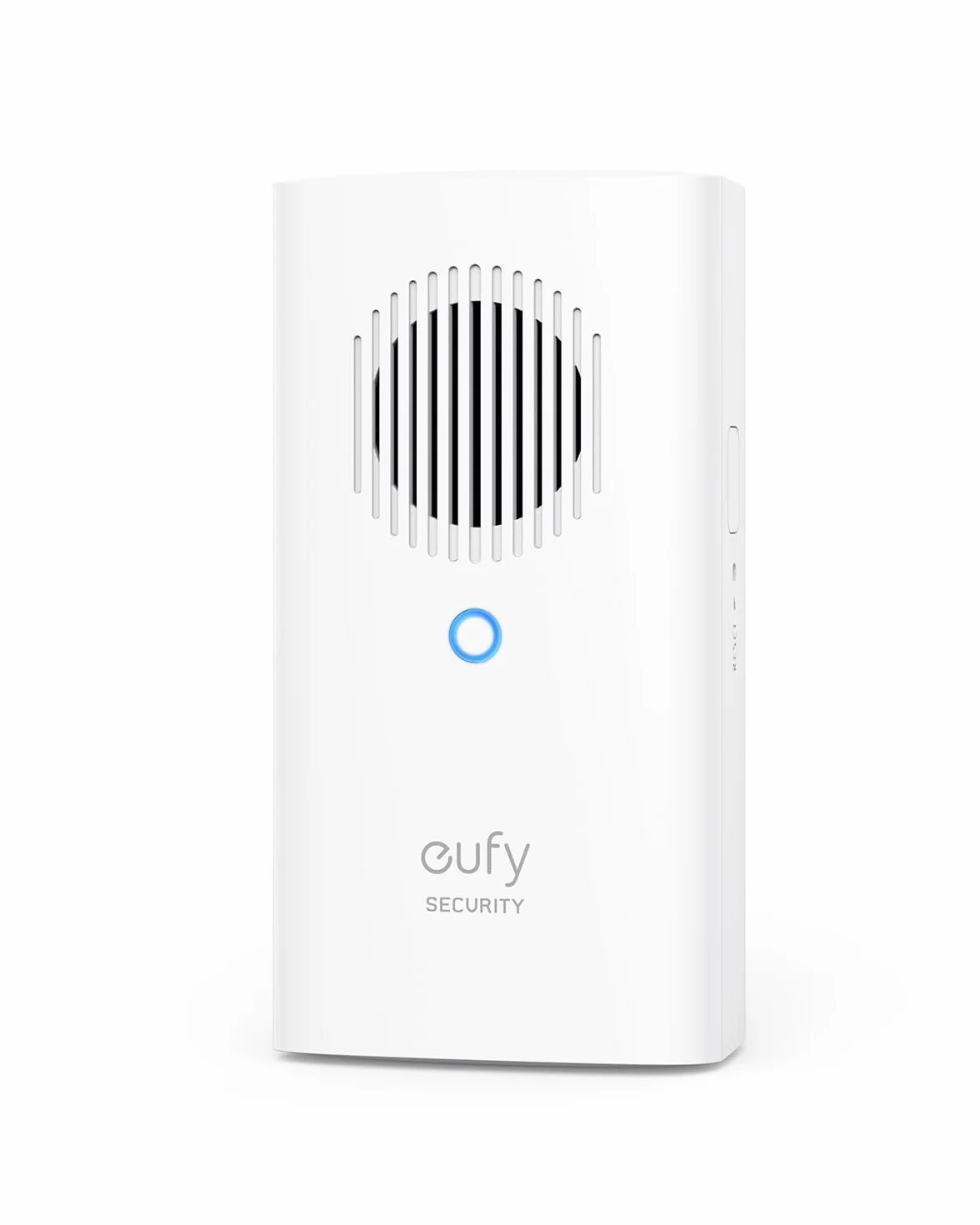 eufy Security Timbre Adicional con Chime Interior, Compatible con Video Doorbell E340, Timbre sin Retraso, Volumen Ajustable, 8 Tonos Divertidos