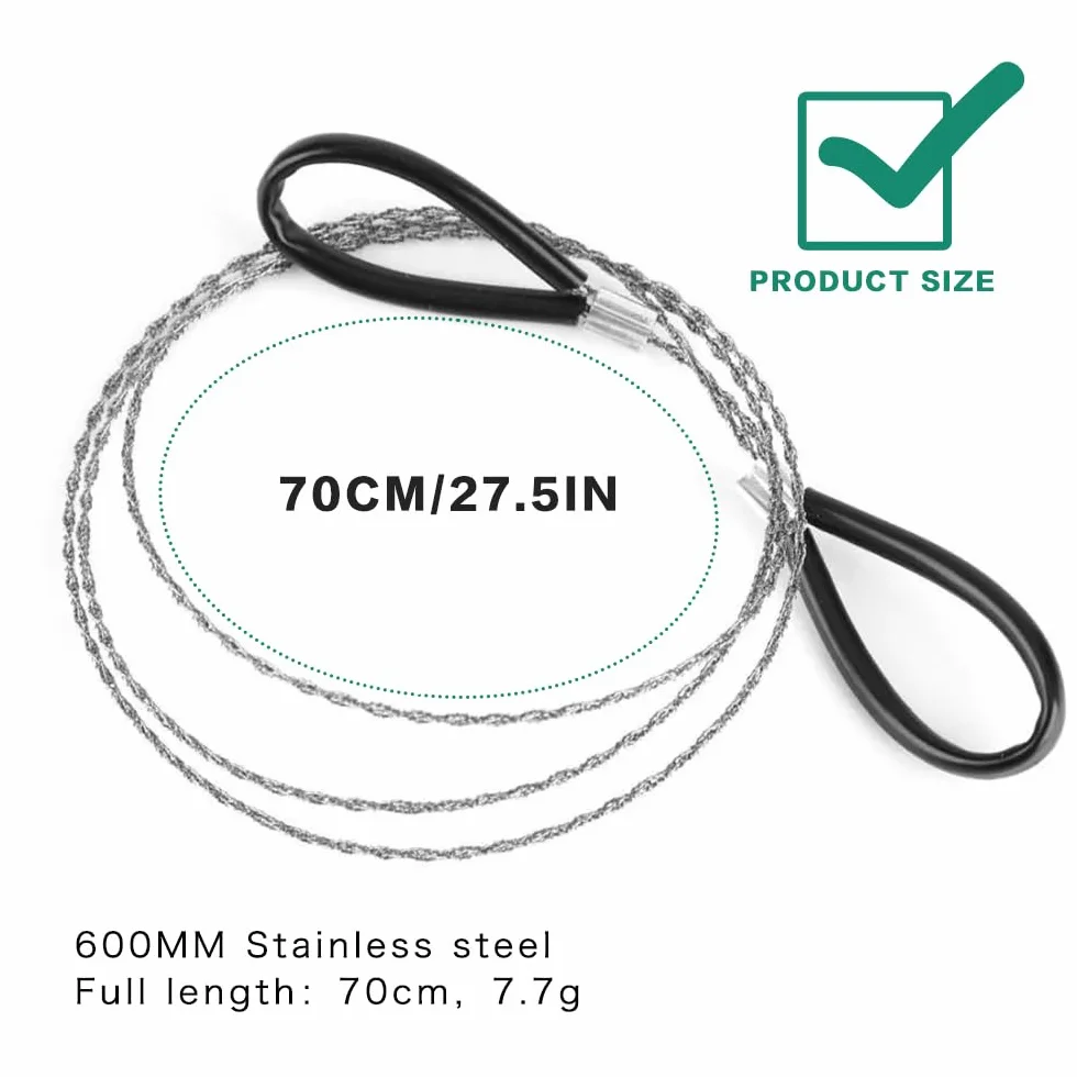 Sierra De Mano Acero Inoxidable 75 Cm 2Pcs para PVC Mangueras Tuberías Cortar Madera Plástico