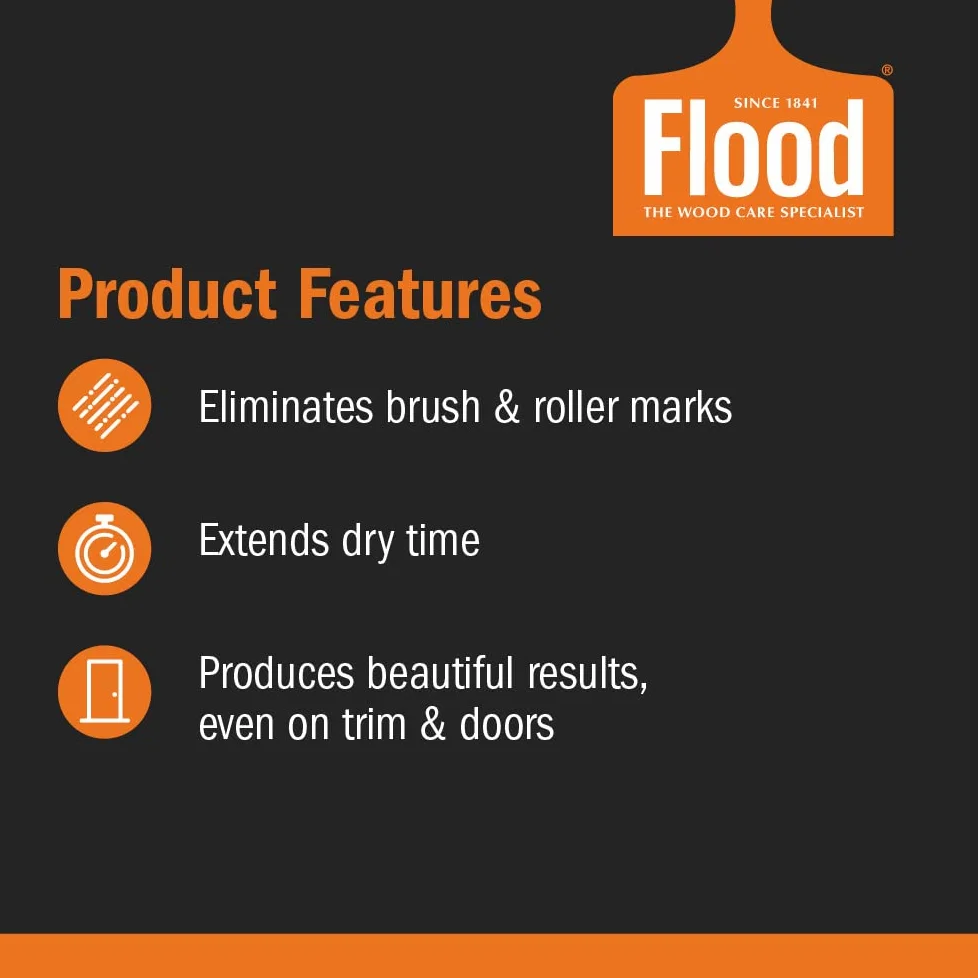 Flood FLD6 - Acondicionador de pintura de látex, 1 galón