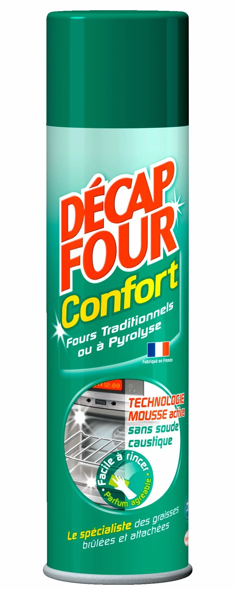Decapfour - Nettoyant Ménager pour Fours - Confort - Aérosol - 500 ml