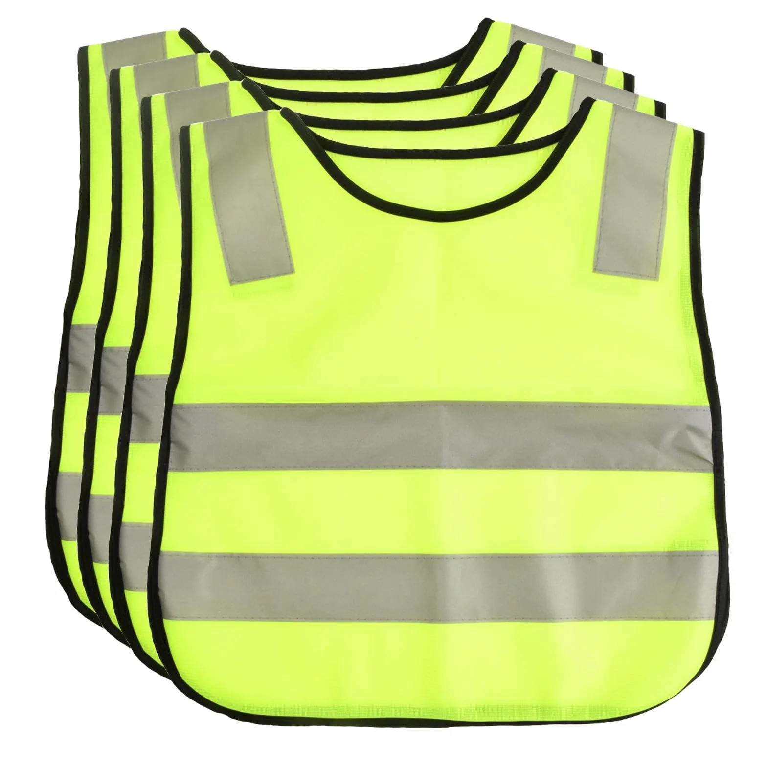 Conjunto de Chaleco de Seguridad Reflectante Malla, Chaqueta de Alta Visibilidad, Hi Viz Vest, Chaleco de Seguridad Amarillo Fluorescentes para Al Aire Libre Correr