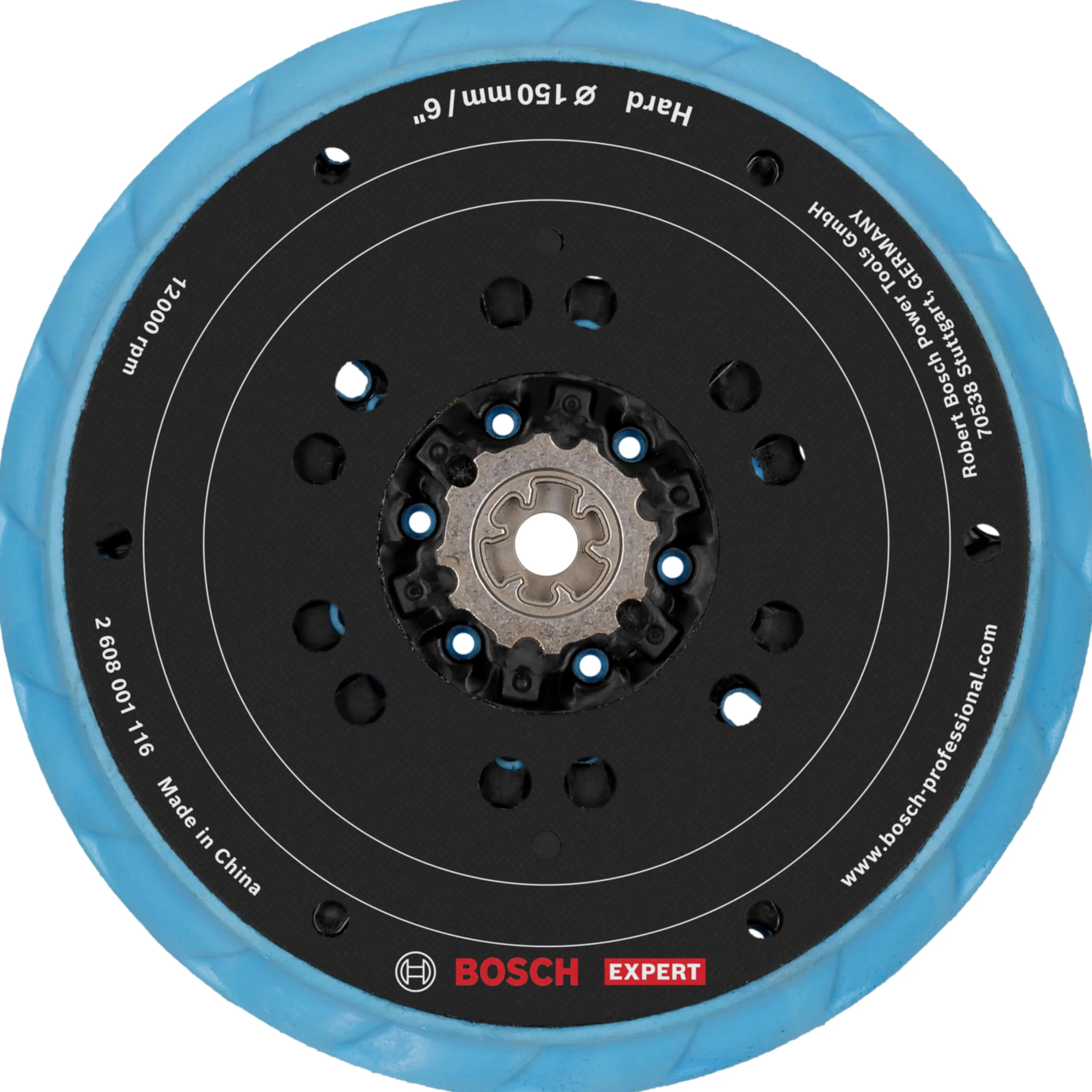 Bosch 1x Plato de lija EXPERT Multihole para lijadoras excéntricas, 150 mm, blando (Ø 150 mm, Professional Accesorios Lijadora excéntrica)