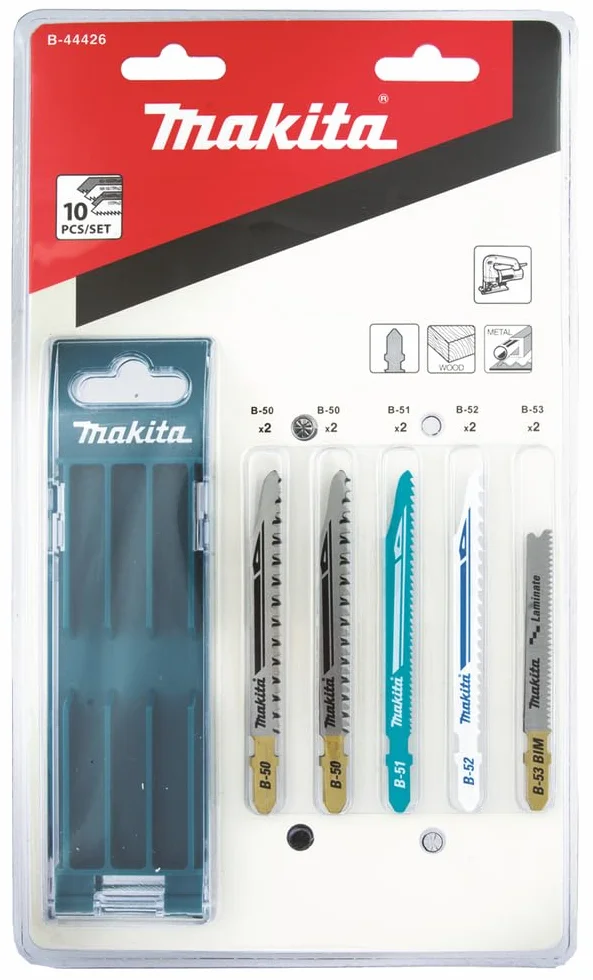 Makita B-44426 Jigsaw Hoja Surtido