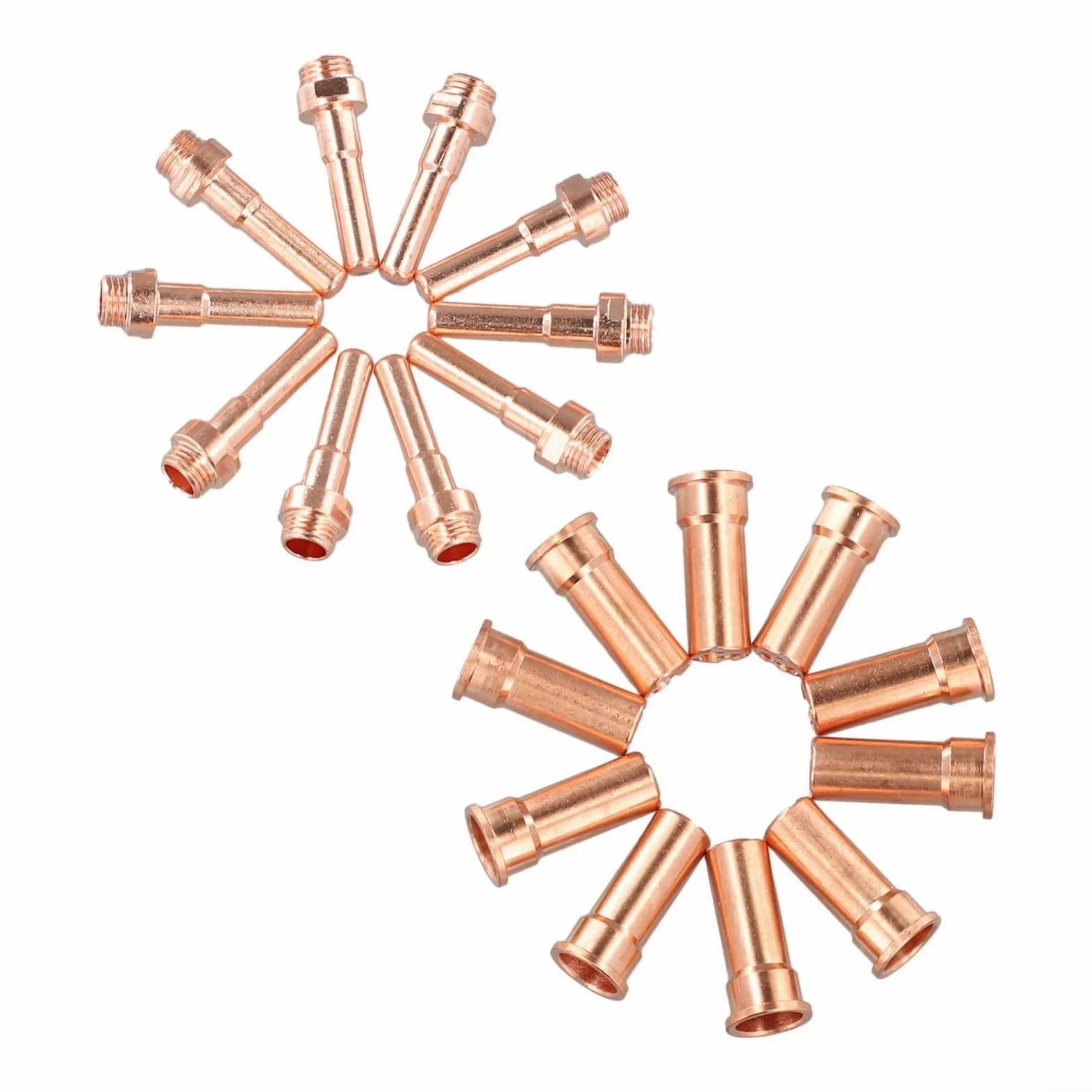 Juego de puntas y electrodos de boquilla de antorcha de plasma, paquete de 20 piezas de repuesto para soplete de corte de plasma Cebora CP-70, incluye modelos 1403 y 1395 para corte de metal