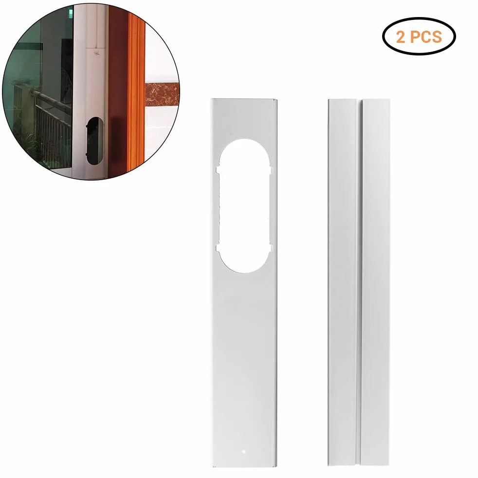 Kit de Ventana de CA Portátil, Kit de Ventilación de Aire Acondicionado Portátil, para Manguera de Escape de Aire Acondicionado, Ajustable (A)