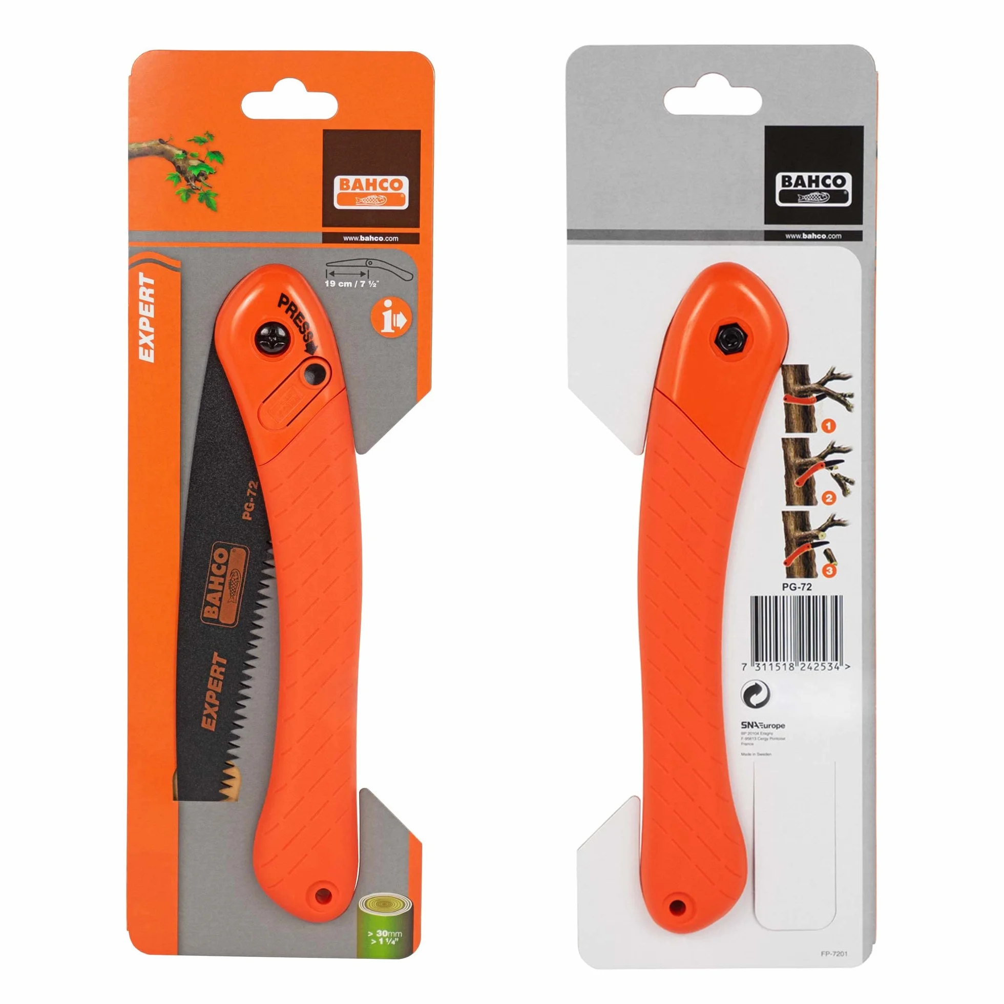 BAHCO Serrucho De Poda Plegable