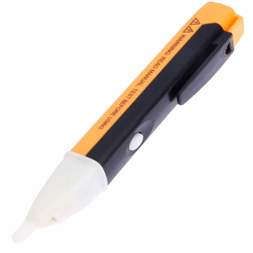 OcioDual Bolígrafo Detector de Voltaje sin Contacto con LED Medidor Probador 90-1000 V AC Comprobador Tensión Tester Electrico