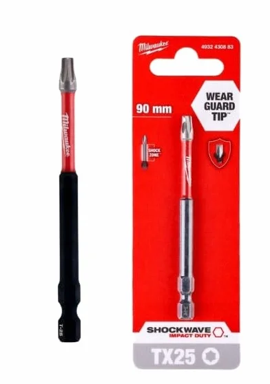 Milwaukee Bit Ponta TX 25 X 90 MM