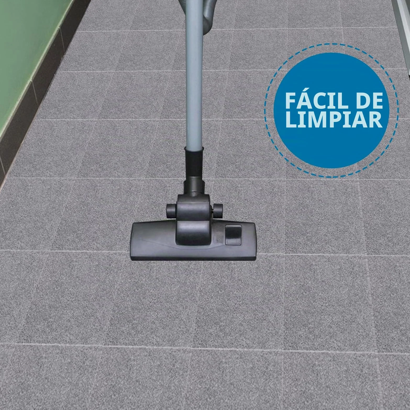 30 piezas baldosas de moqueta 30x30 cm, baldosas de moqueta autoadhesivas, moqueta, baldosas de moqueta, baldosas de moqueta autoportantes para oficina, salón, balcón (gris claro)