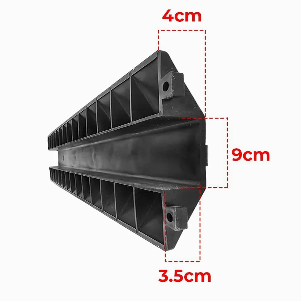 Protector de cable de plástico, 100 x 25 cm, rampa de cable negra con tamaño de canal 87 x 34 mm, cubierta de cable para interiores, rampa de ocultación de cables de suelo con enclavamiento para
