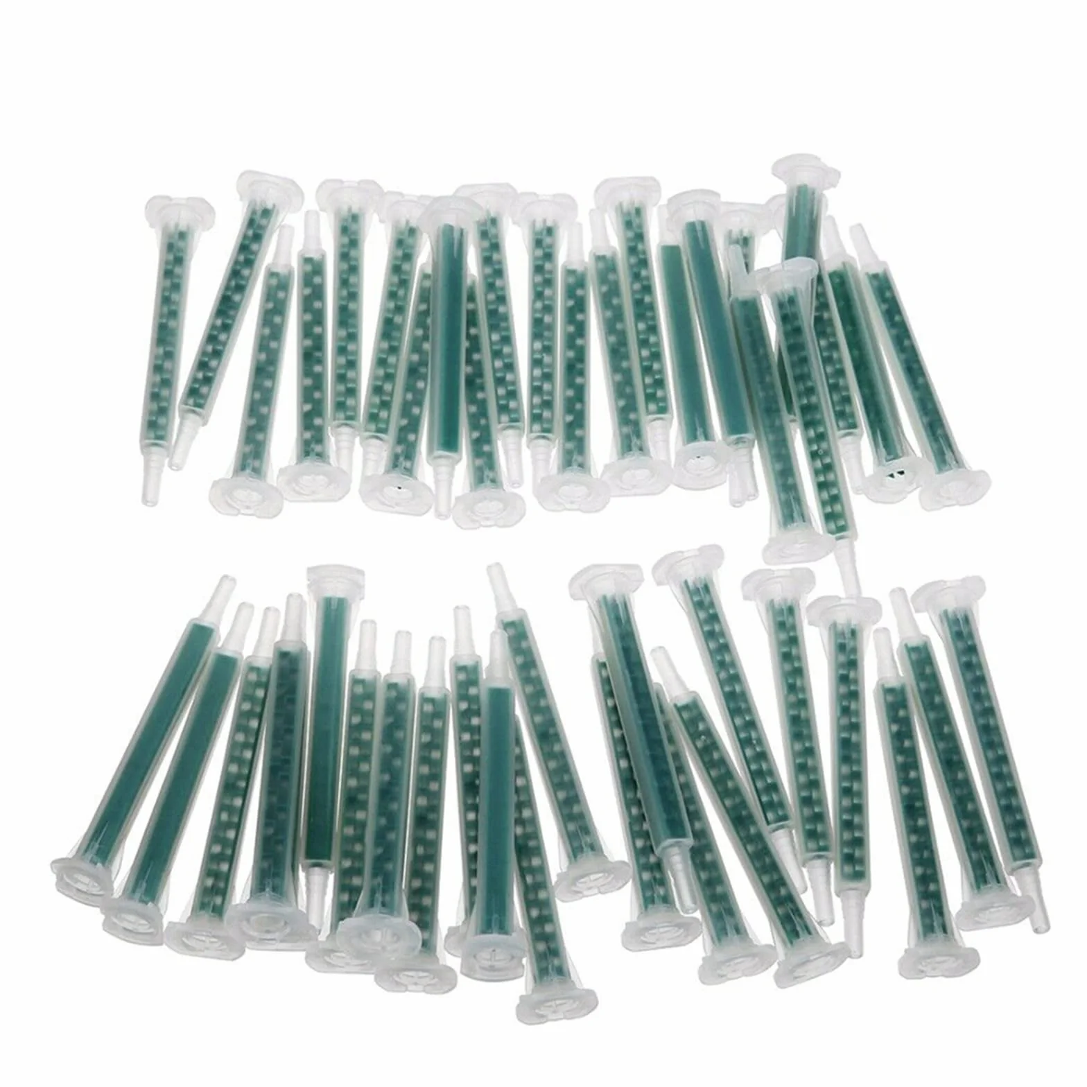 BODYA 100 unids epoxi mezcla boquillas punta mezclador plástico tubo resina dos componentes para AB cartucho pistola