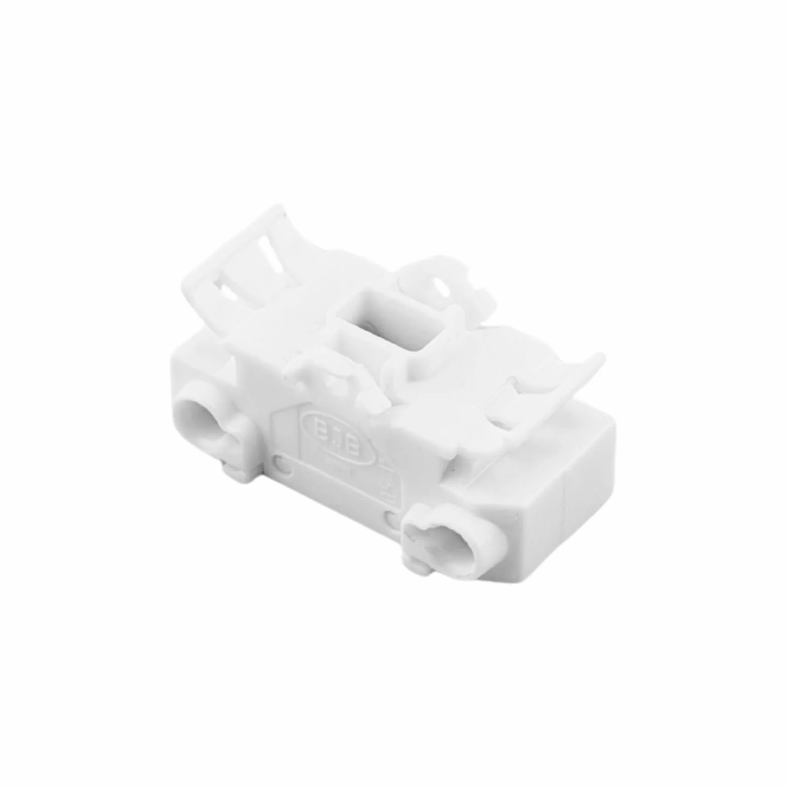 Interruptor basculante BJB 43.409 1 pieza Interruptor de palanca redonda ON/OFF Iluminación empotrada PVC Interruptor empotrado para lámparas Interruptor de repuesto Pieza de repuesto pequeña Blanco