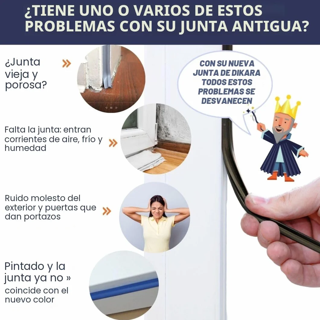 Junta de ventanas para sistemas de ventanas, junta de acristalamiento para exteriores con hilo antiestiramiento para ventanas de plástico y sellado de ventanas de aluminio (negro, 5 m)