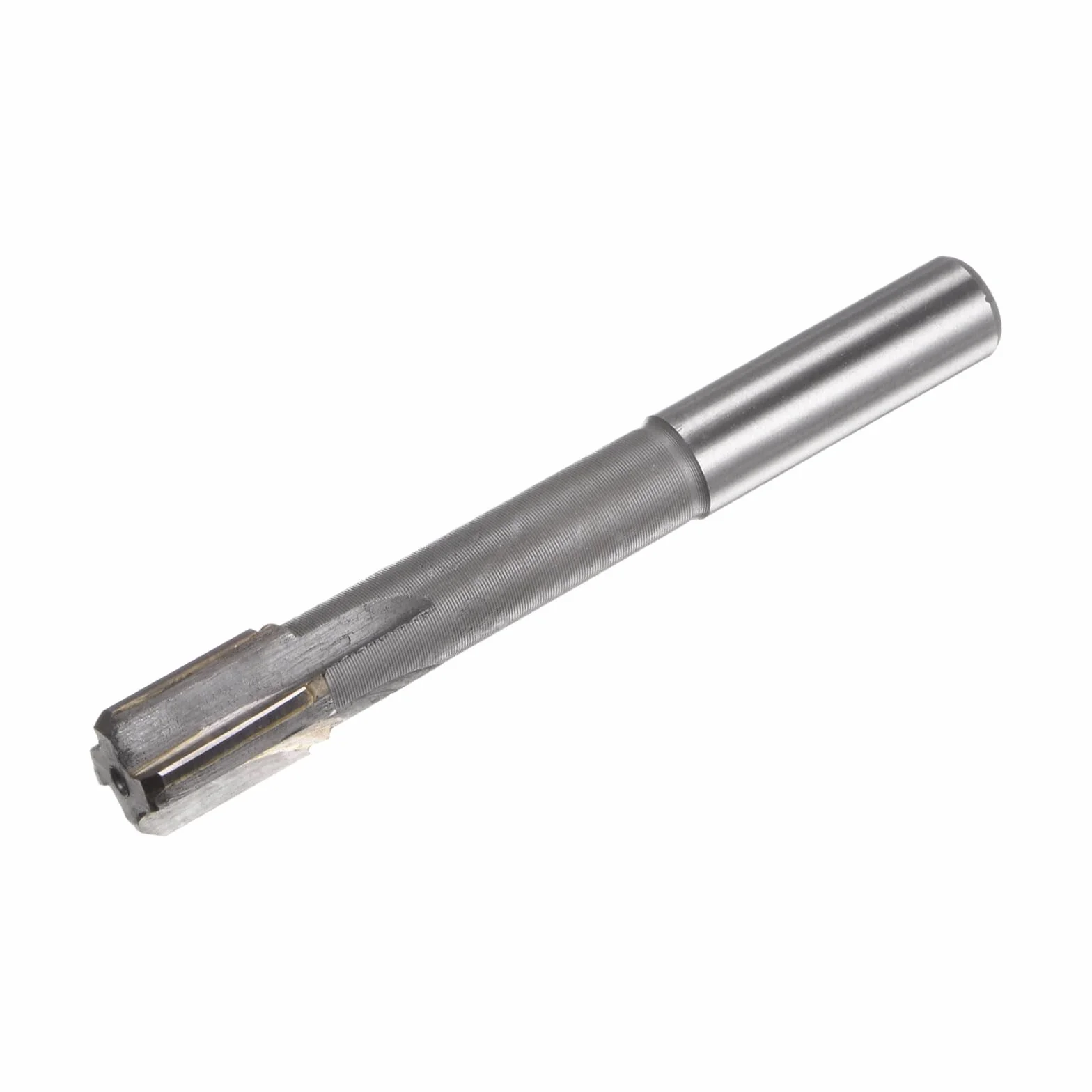 sourcing map Escariador 15,5mm H7 C1/K30 Carburo Punta Precisión Rectas Flautas Redondo Vástago Torno Fresado Cortador
