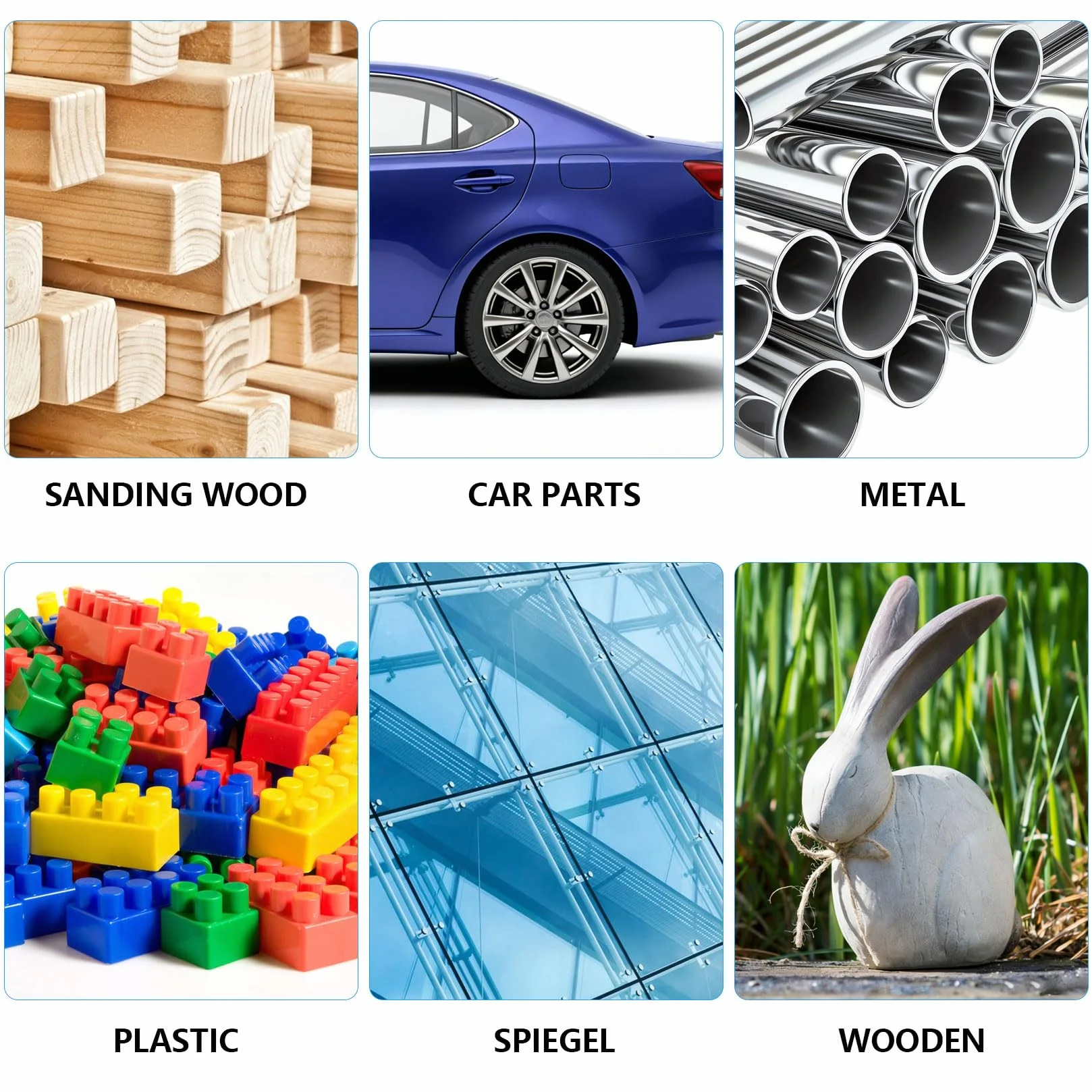 21 Pcs Papel Lija Madera, Sandpaper Grano 60 a 220, Papel de Lija para Madera, paredes, vidrio, plástico y automóviles (23 x 9,3 cm)