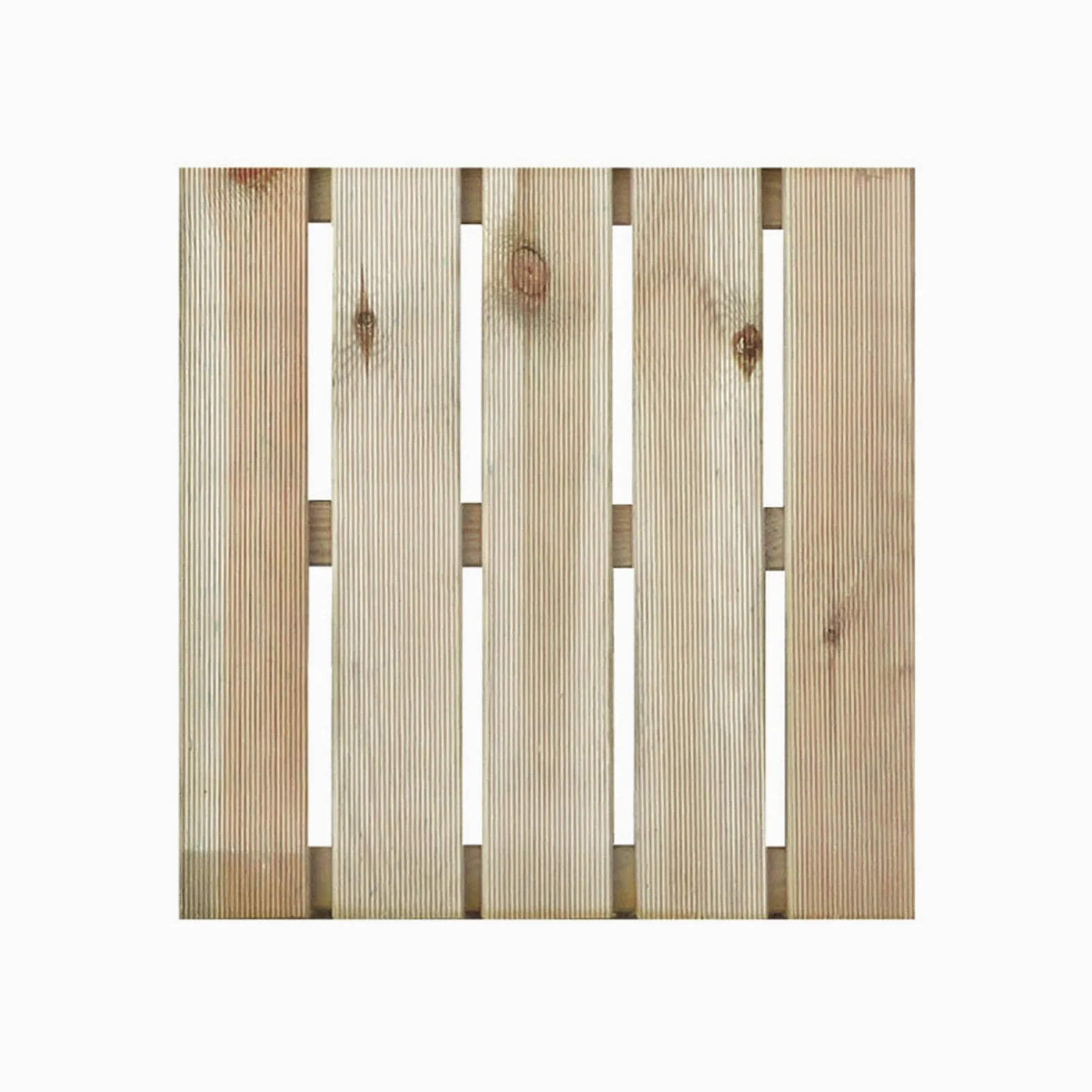 LOSETA MADERA PINO RAYADAS TANE 100X100