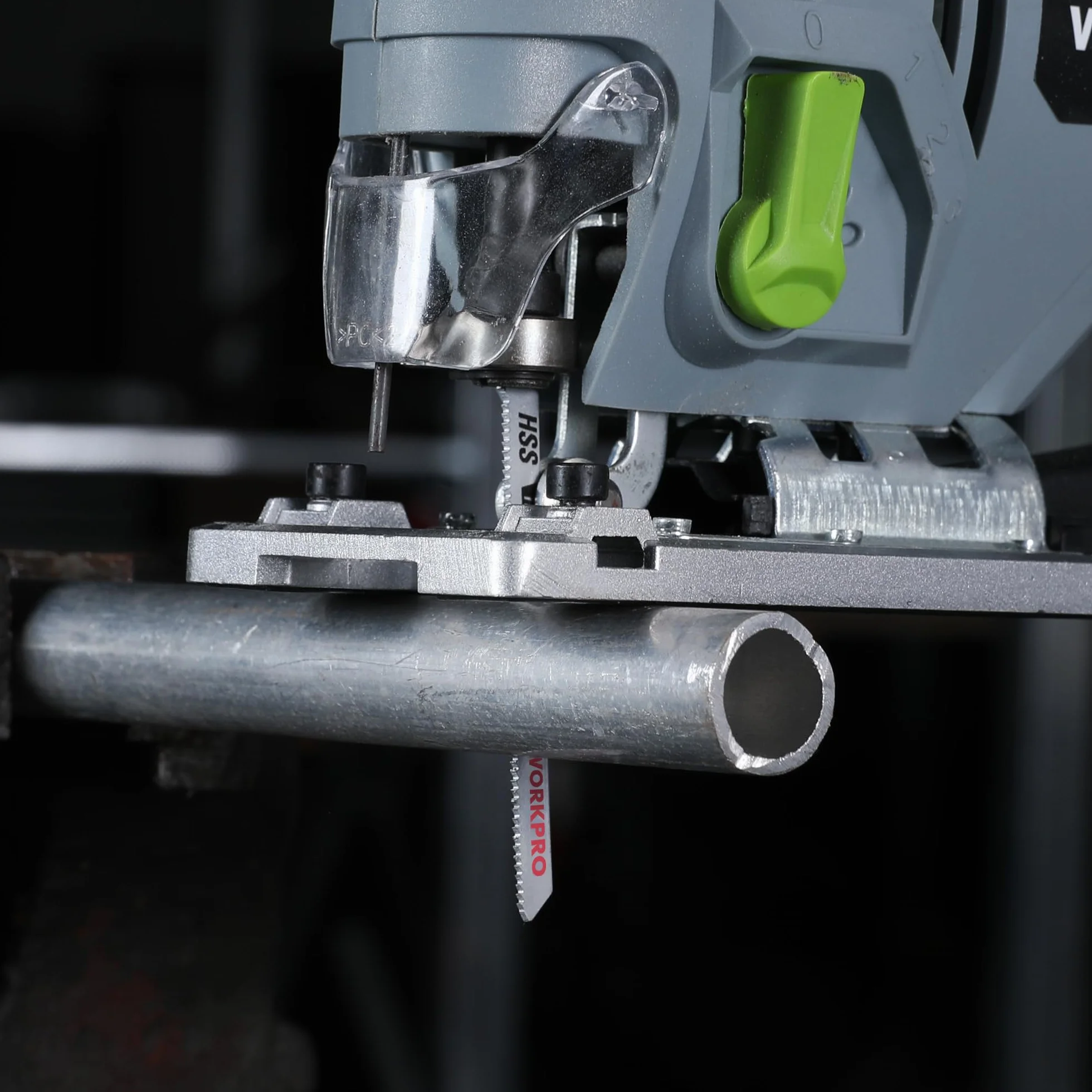 WORKPRO Hojas de sierra de calar 20 piezas, cuchillas de vástago en T HCS/HSS con estuche