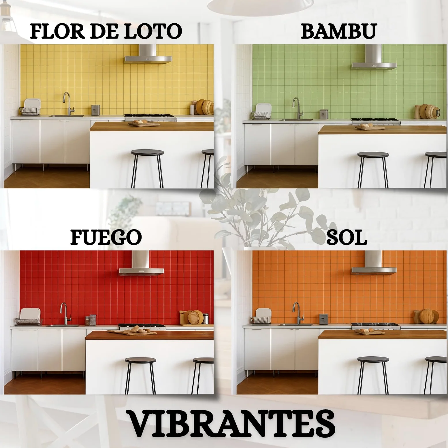 Pintura Premium para Azulejos, BRILLANTE, Duradera, Lavable, Aplicación Sencilla, Perfecta para Baños y Cocinas (AIRE PURO, 0,75 Litros)