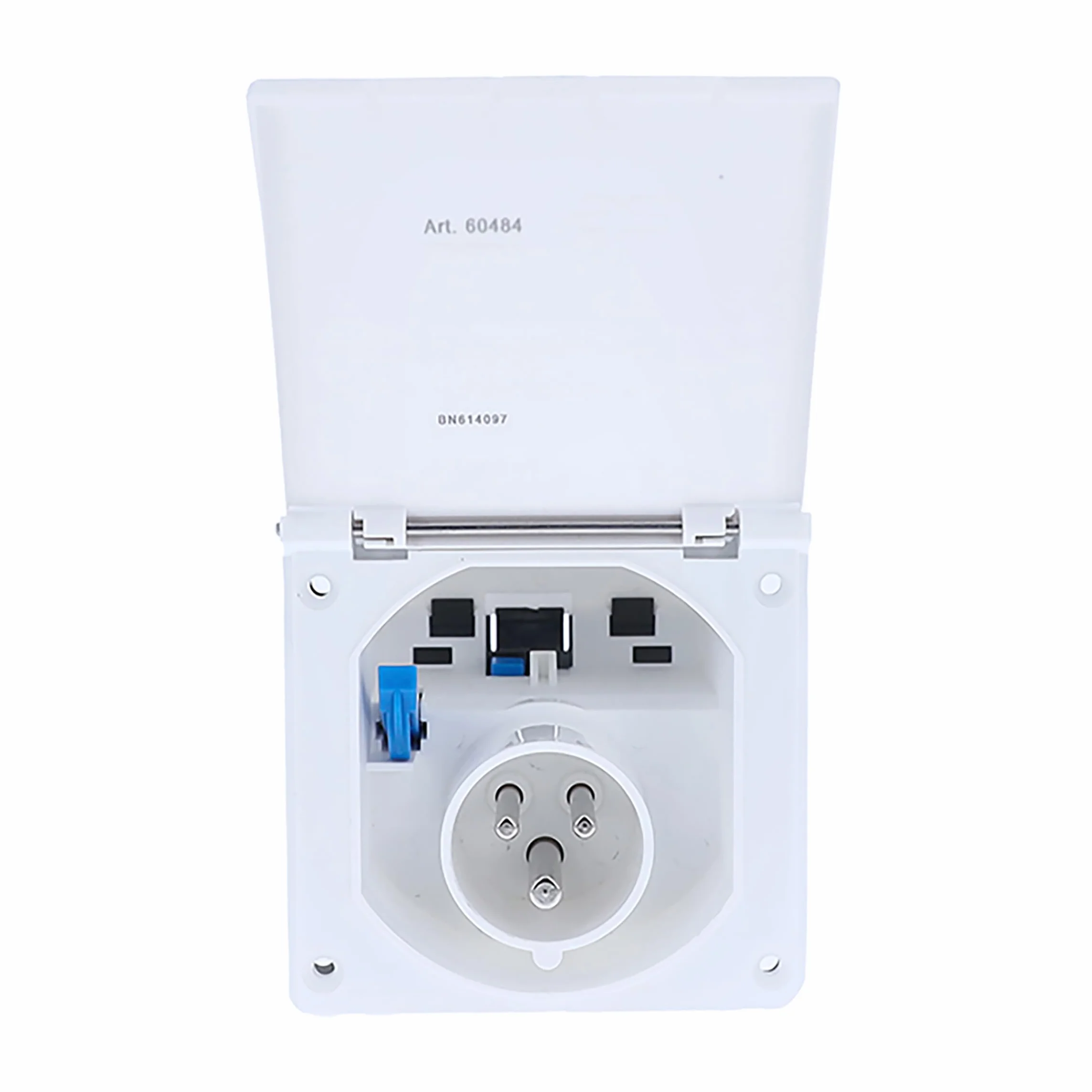 AS Schwabe 60484 - Enchufe de alimentación para caravanas (230 V/16 A, 3 Pines)