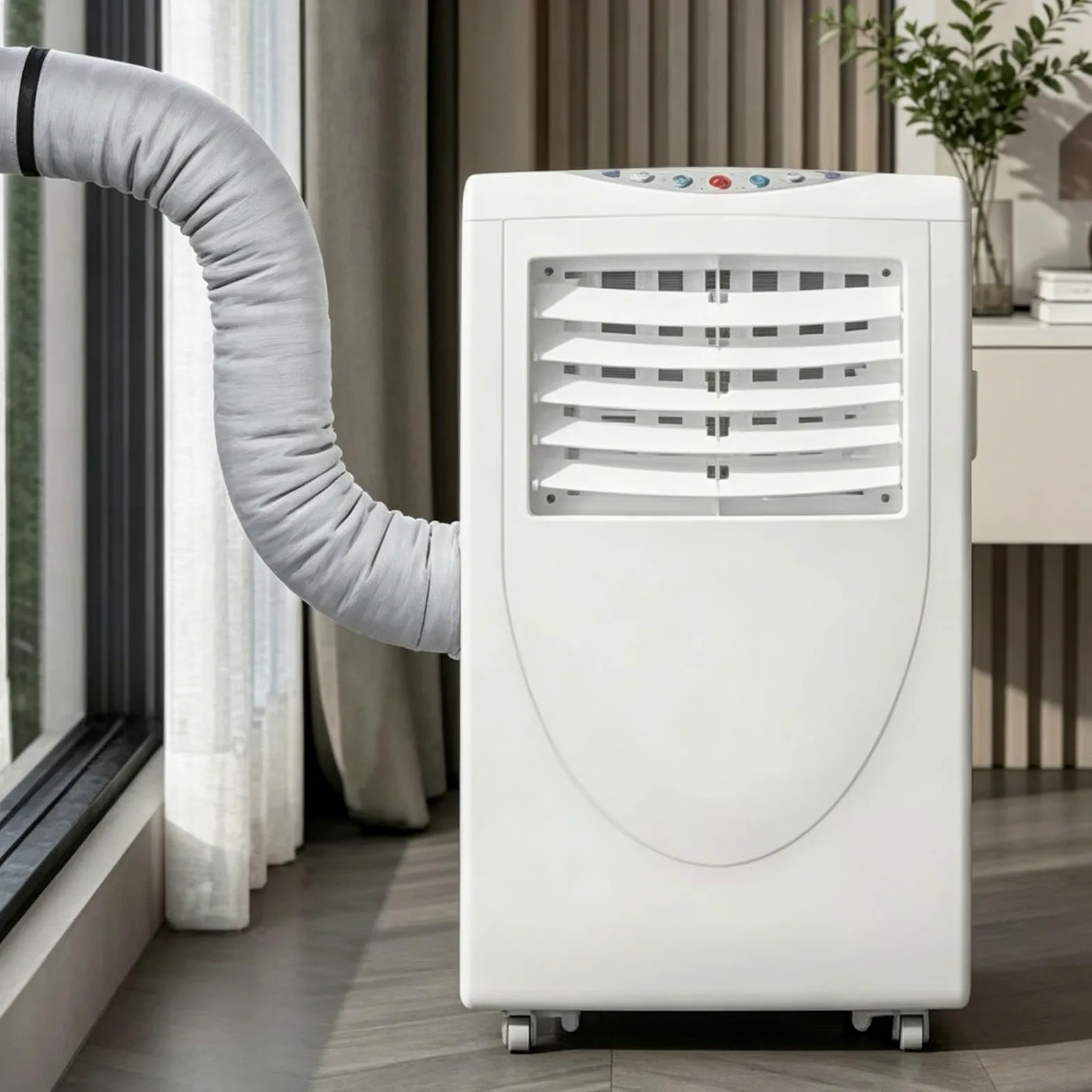 Aislante Portátil Para Manguera De AC,Envoltura Portátil Aislante Con 3 Correas Ajustables | Envoltura Para Manguera AC | Para Invierno Interior Ventana Oficina