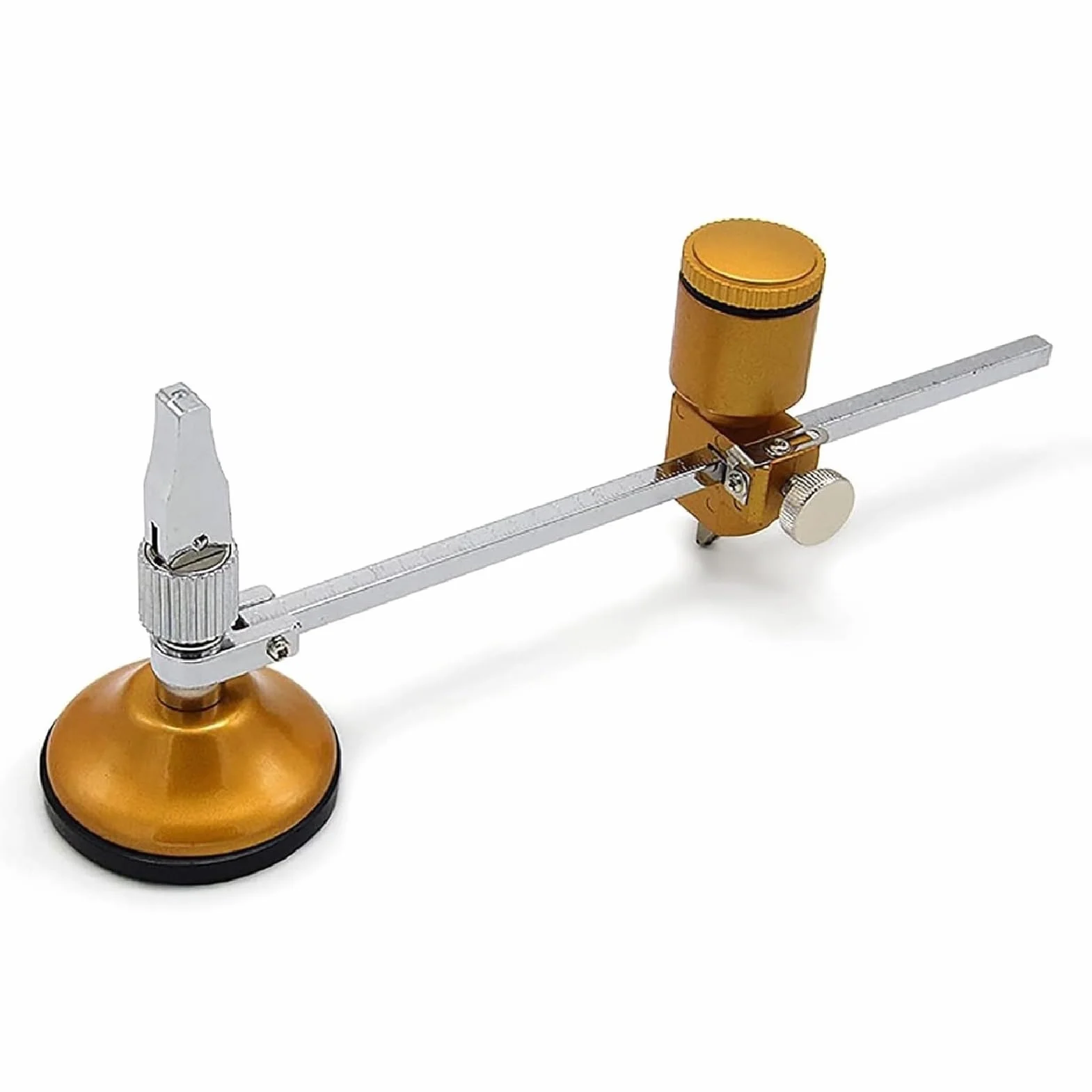 40cm Cortador de Vidrio Cortador Circular de Vidrio Brújulas Ajustables Cortador de Vidrio Herramienta Corte de Vidrio Cortador de Azulejos Cerámica Profesional con Ventosa